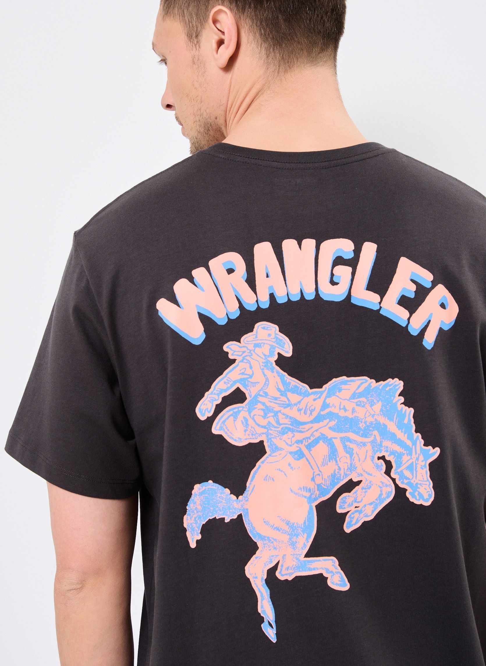 Tee-shirts Graphic Tee homme noir Wrangler Tee-shirts Graphic Tee homme noir FADED BLACK