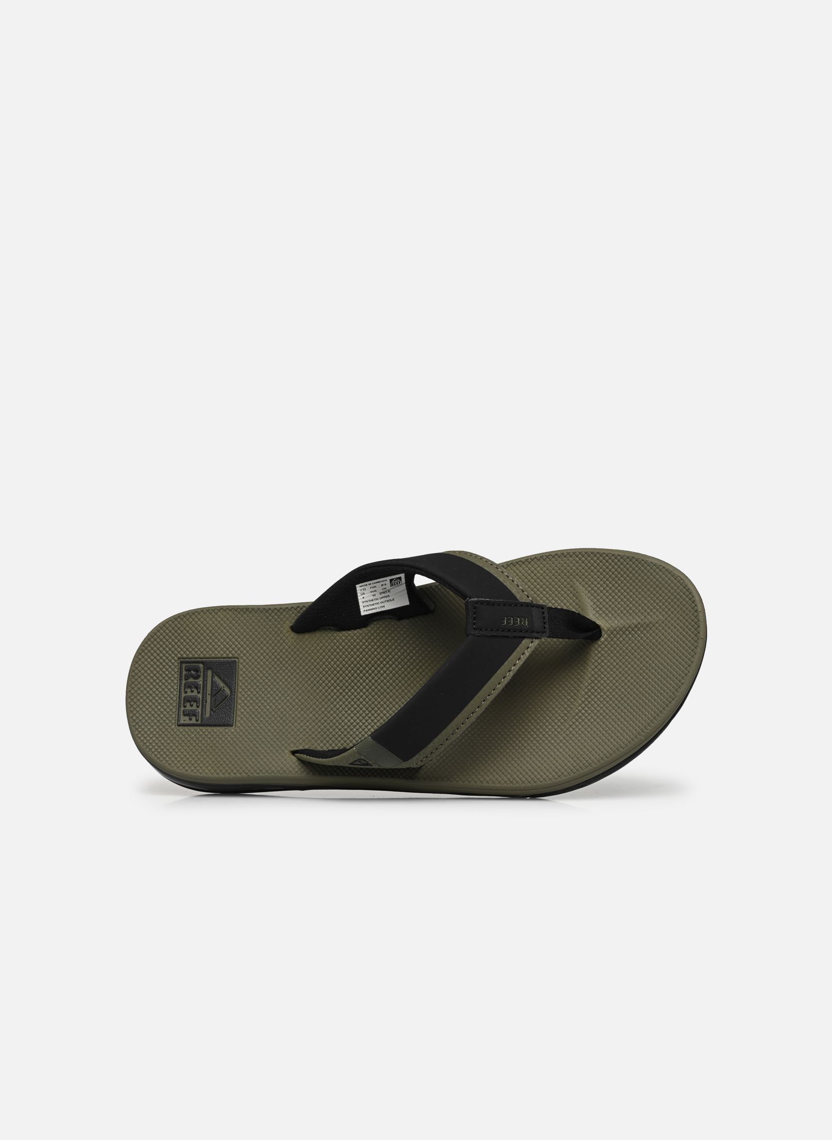 Tongs Fanning Low homme vert Reef Tongs Fanning Low homme vert Olive