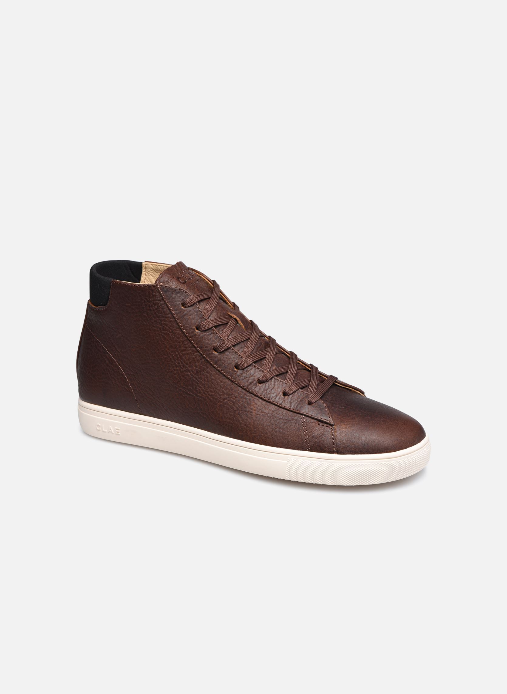 Knöchelhohe Sneaker Bradley Mid M herren braun Clae Knöchelhohe Sneaker Bradley Mid M herren braun COCOA LEATHER