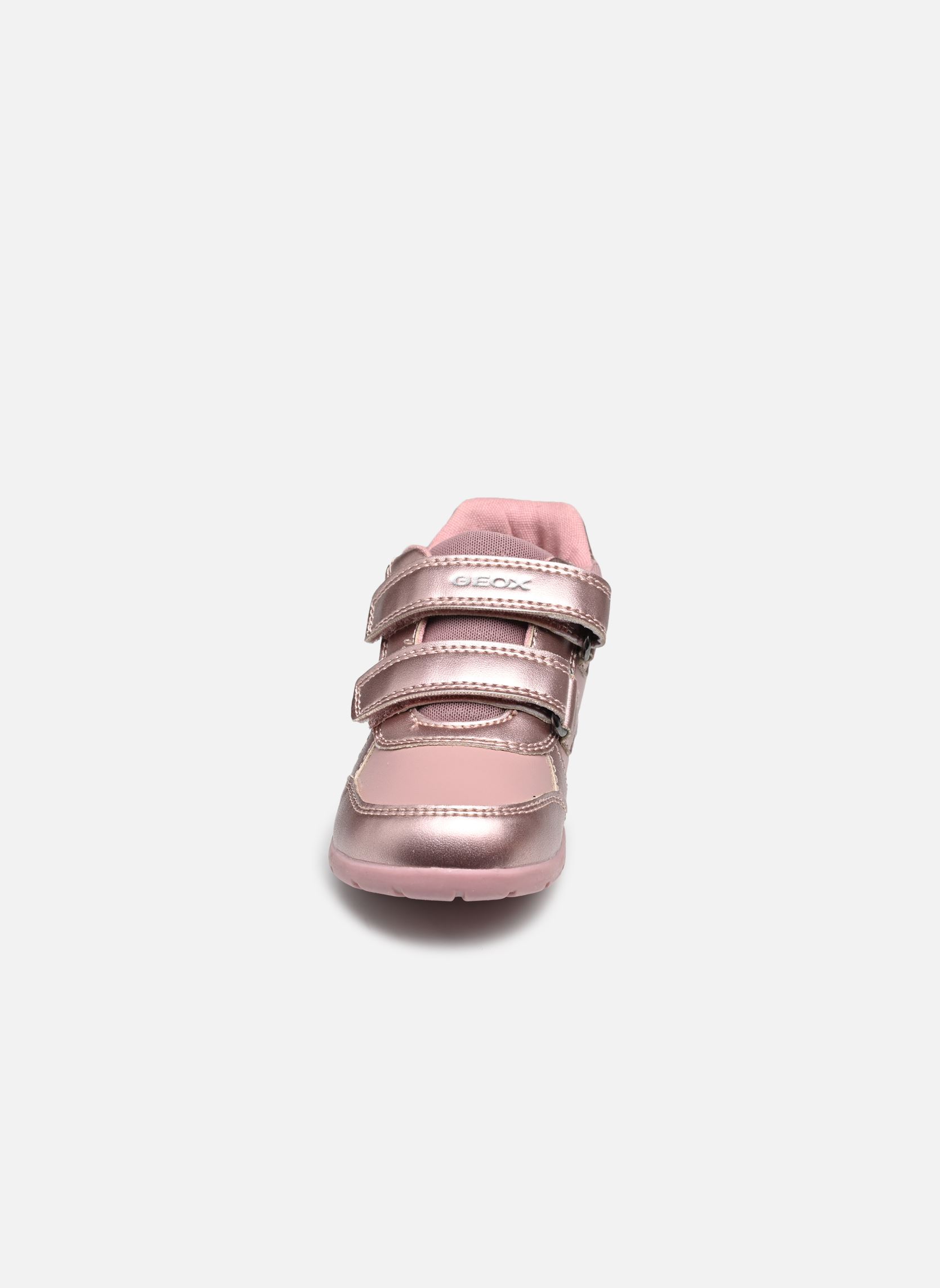 Baskets hautes B Elthan Girl fille rose Geox Baskets hautes B Elthan Girl fille rose Rose/Argent