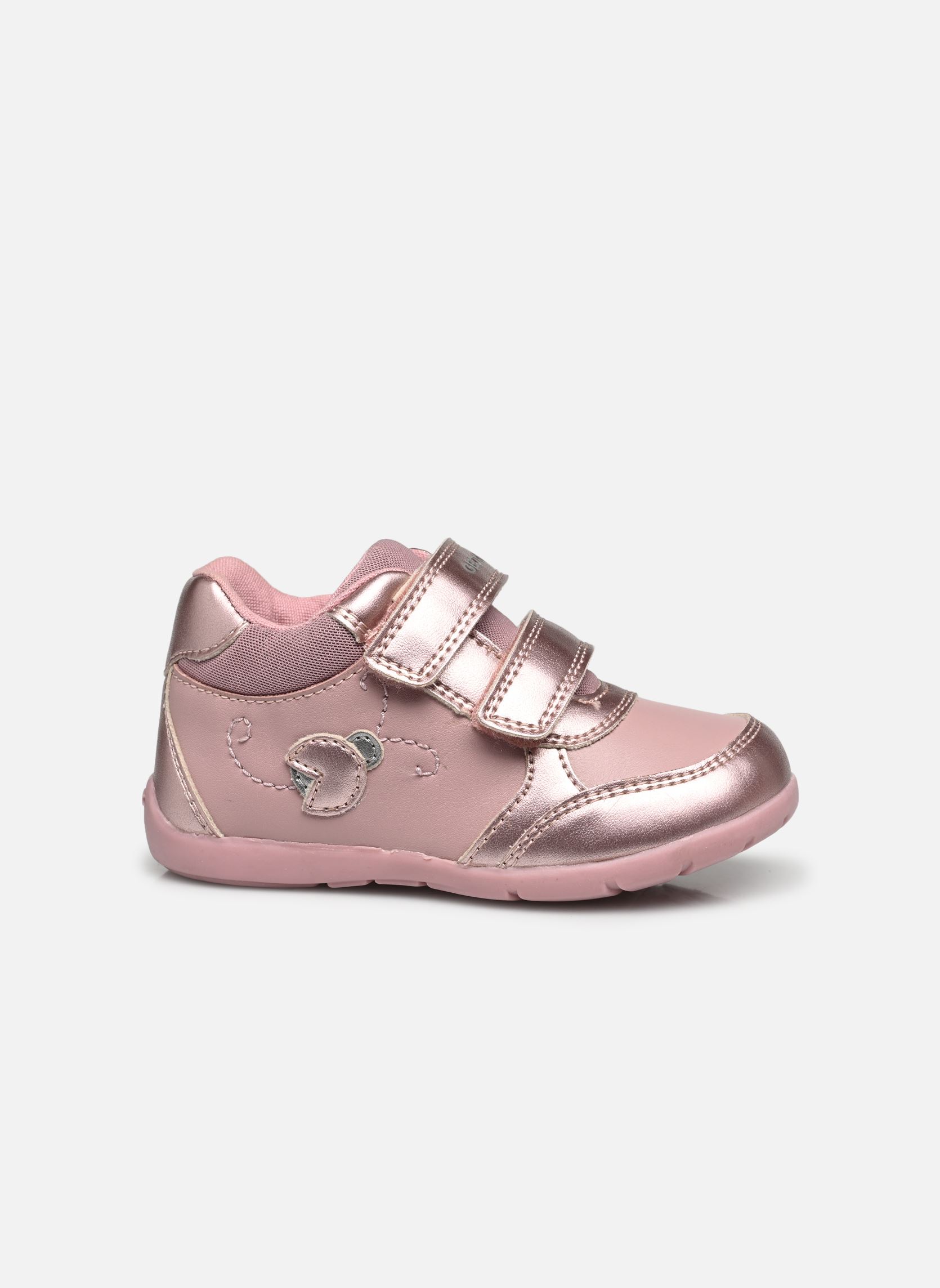 Baskets hautes B Elthan Girl fille rose Geox Baskets hautes B Elthan Girl fille rose Rose/Argent