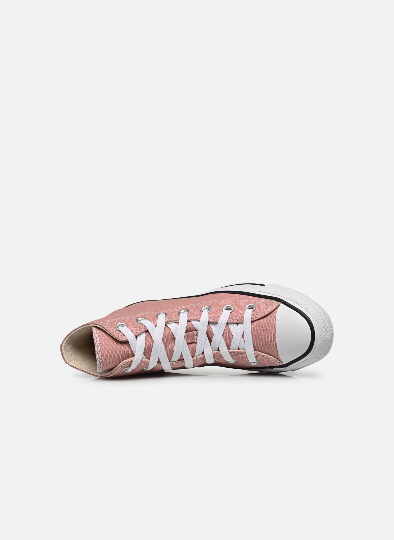 Leinen-Sneaker Chuck Taylor All Star Seasonal Color Hi rosa Converse Leinen-Sneaker Chuck Taylor All Star Seasonal Color Hi rosa CANYON DUSK
