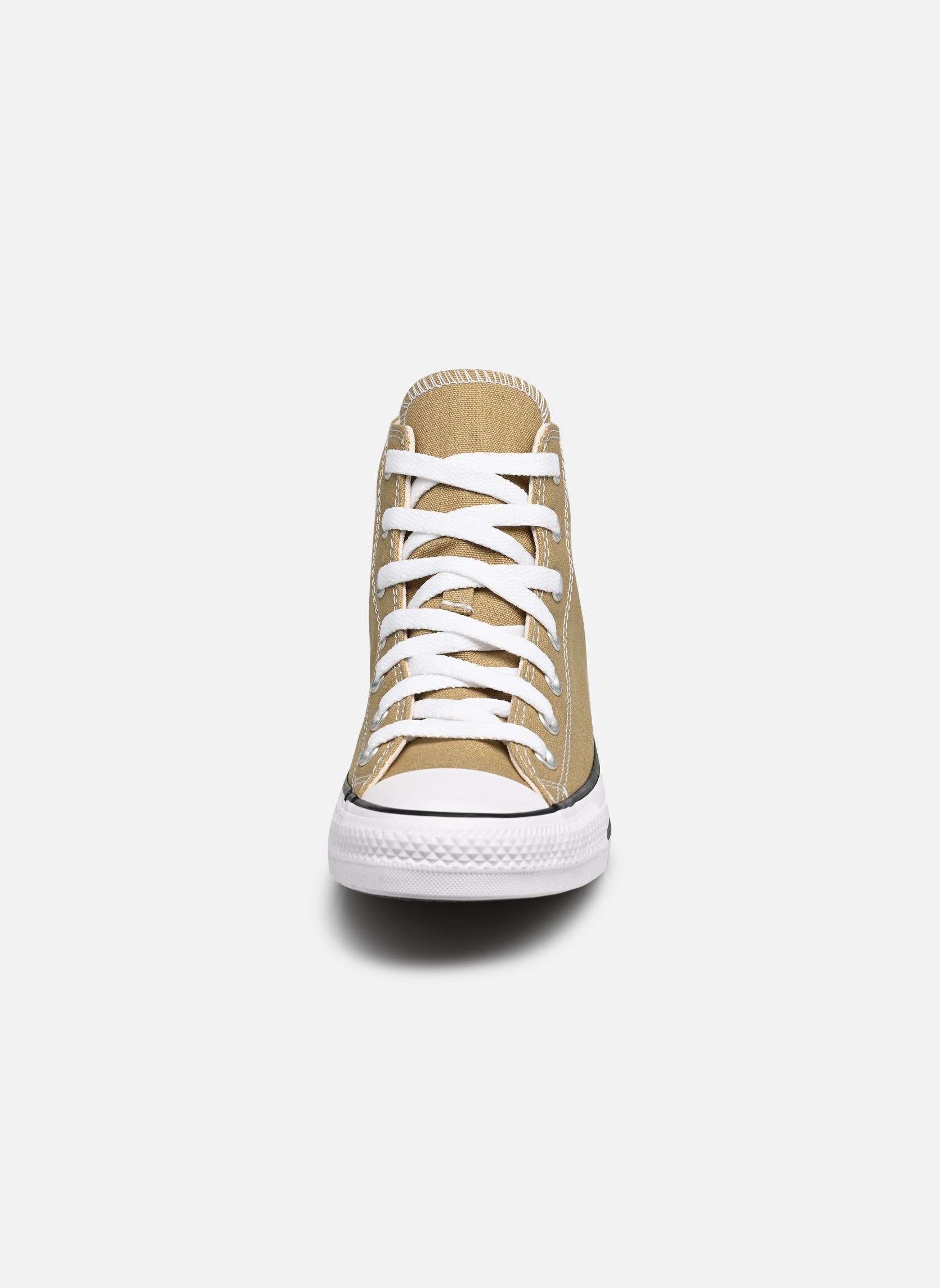 Baskets toile Chuck Taylor All Star Seasonal Color Hi femme beige Converse Baskets toile Chuck Taylor All Star Seasonal Color Hi femme beige TOAD