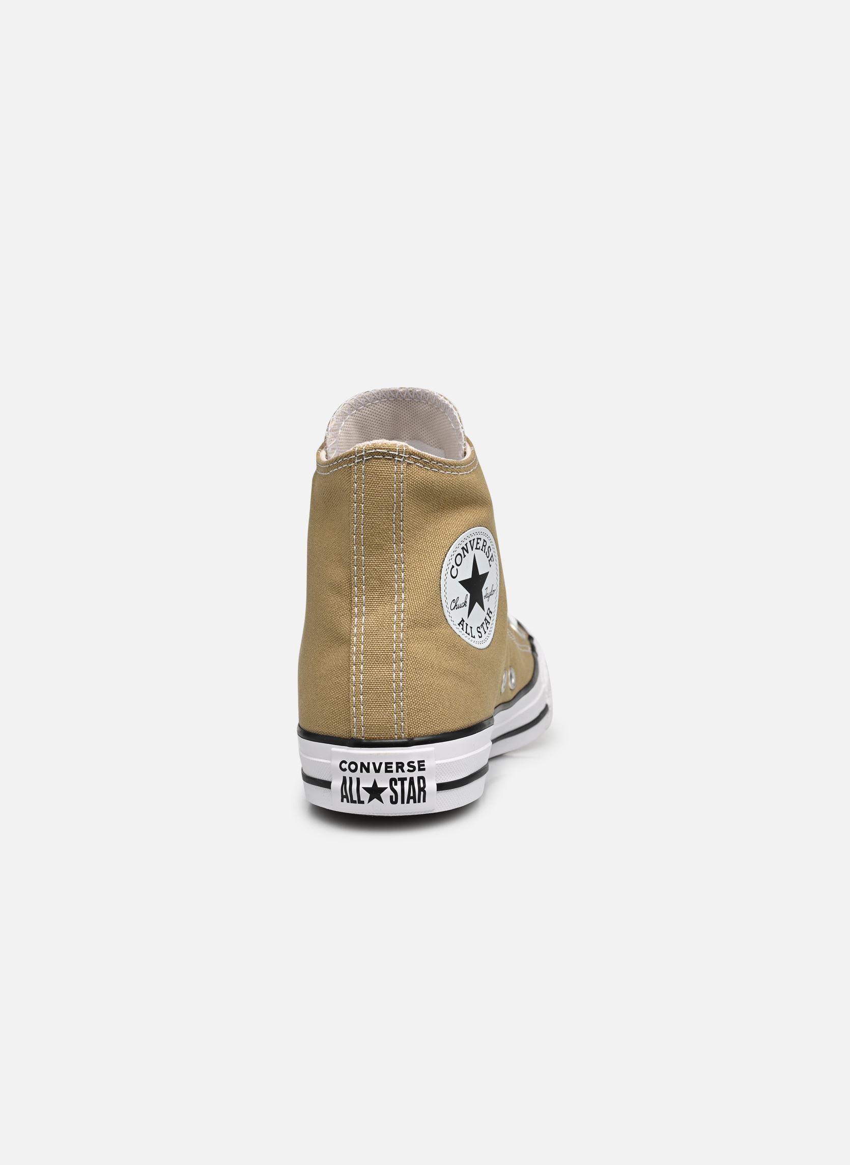 Baskets toile Chuck Taylor All Star Seasonal Color Hi femme beige Converse Baskets toile Chuck Taylor All Star Seasonal Color Hi femme beige TOAD