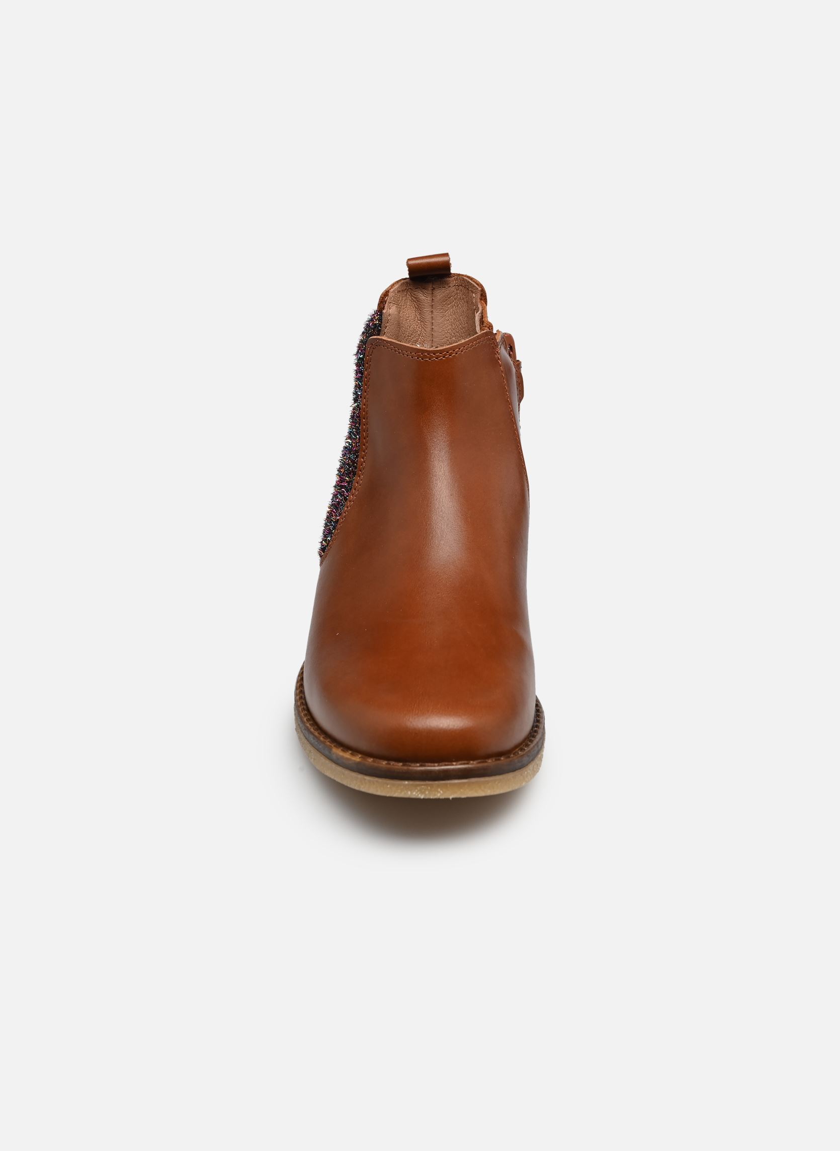 Stiefeletten / Ankle Boots 5274 mädchen braun Acebo's Stiefeletten / Ankle Boots 5274 mädchen braun CUERO