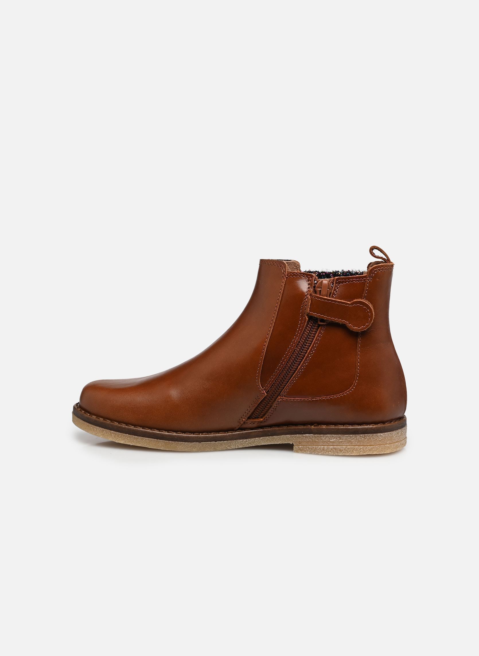 Stiefeletten / Ankle Boots 5274 mädchen braun Acebo's Stiefeletten / Ankle Boots 5274 mädchen braun CUERO