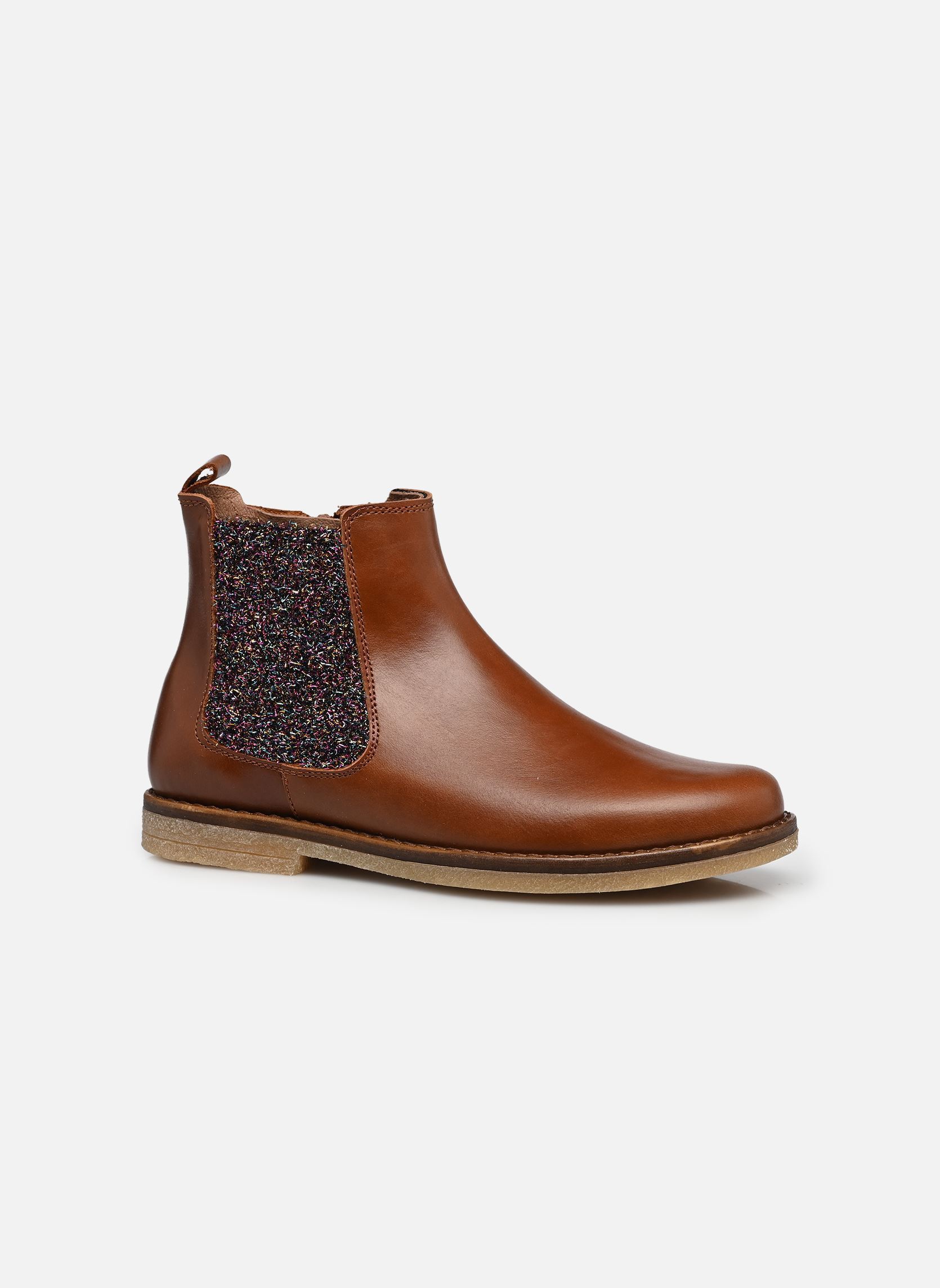 Stiefeletten / Ankle Boots 5274 mädchen braun Acebo's Stiefeletten / Ankle Boots 5274 mädchen braun CUERO