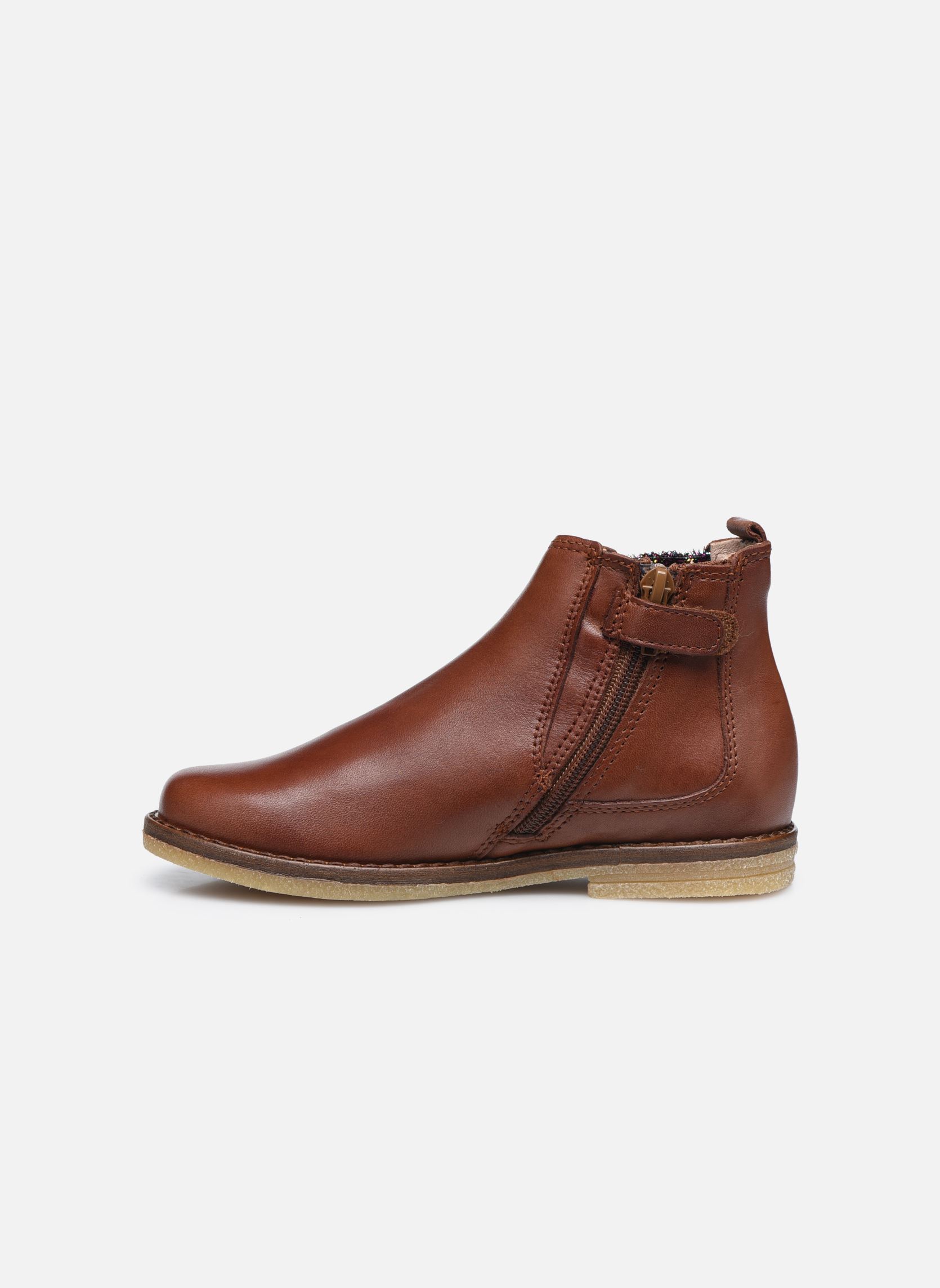 Stiefeletten / Ankle Boots 5274 mädchen braun Acebo's Stiefeletten / Ankle Boots 5274 mädchen braun CUERO 2