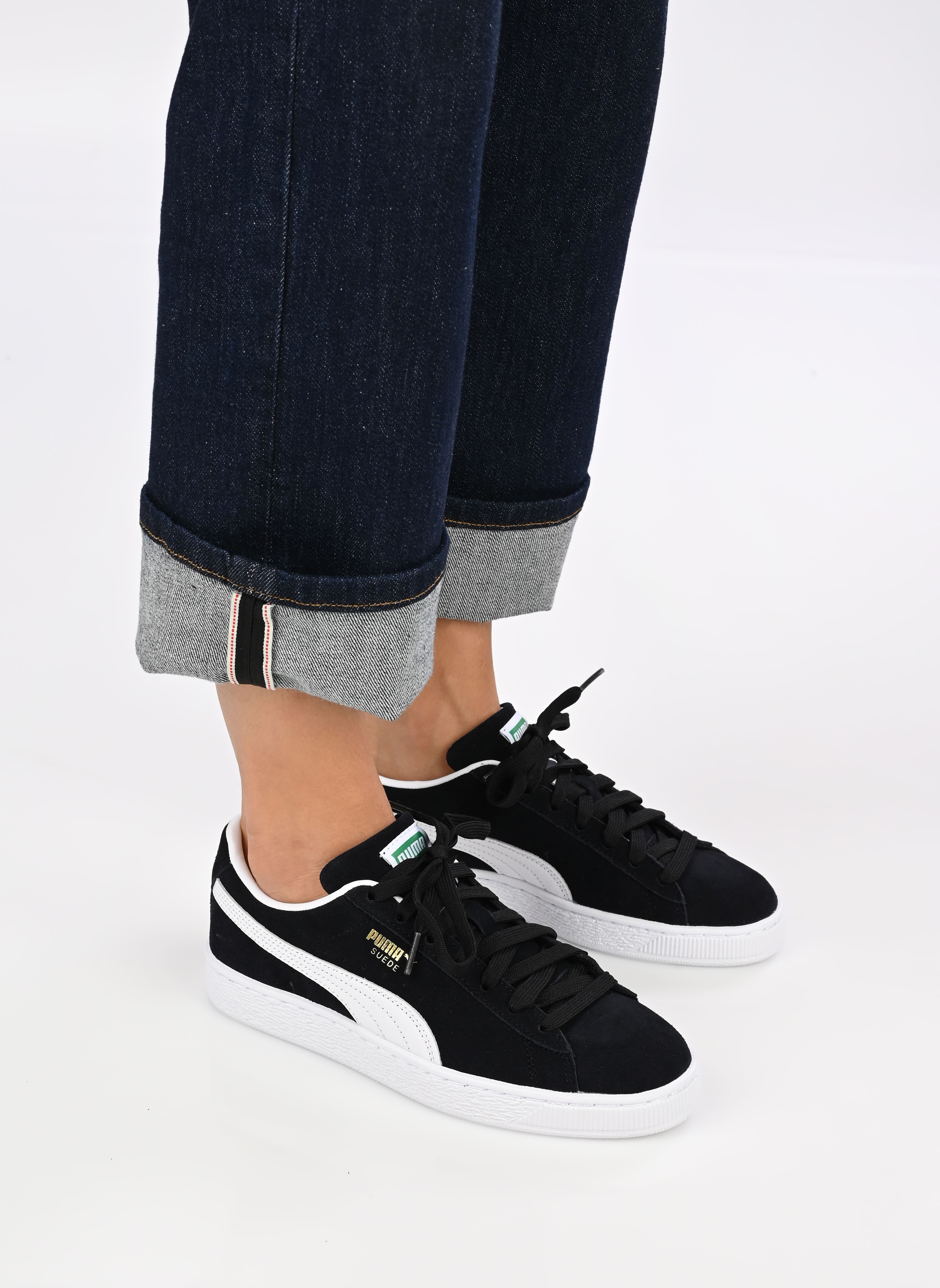 Lage sneakers Suede Classic W dames zwart Puma Lage sneakers Suede Classic W dames zwart PUMA BLACK-PUMA WHITE