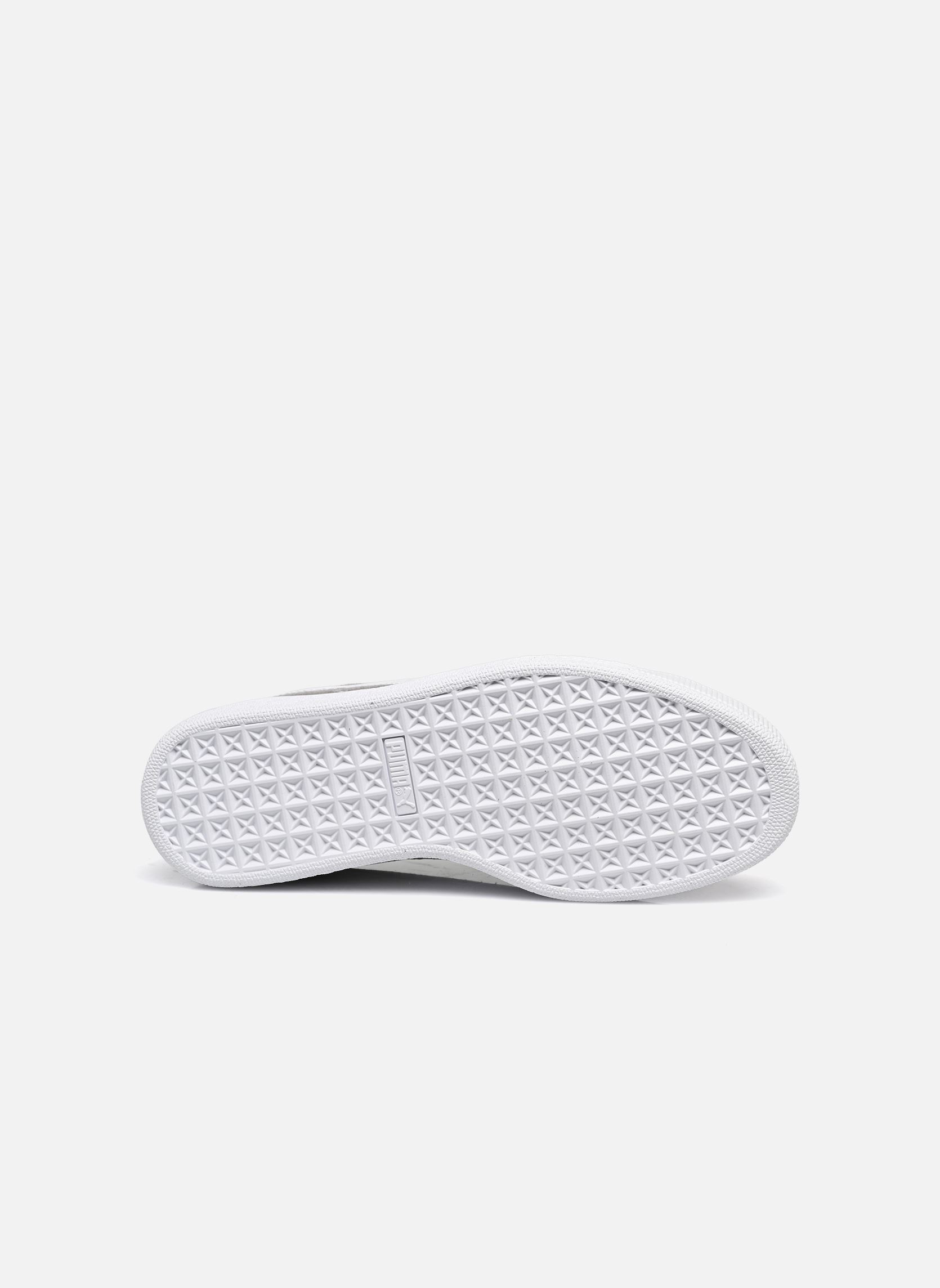 Niedrige Sneaker Suede Classic W damen grau Puma Niedrige Sneaker Suede Classic W damen grau CAST IRON-PUMA WHITE
