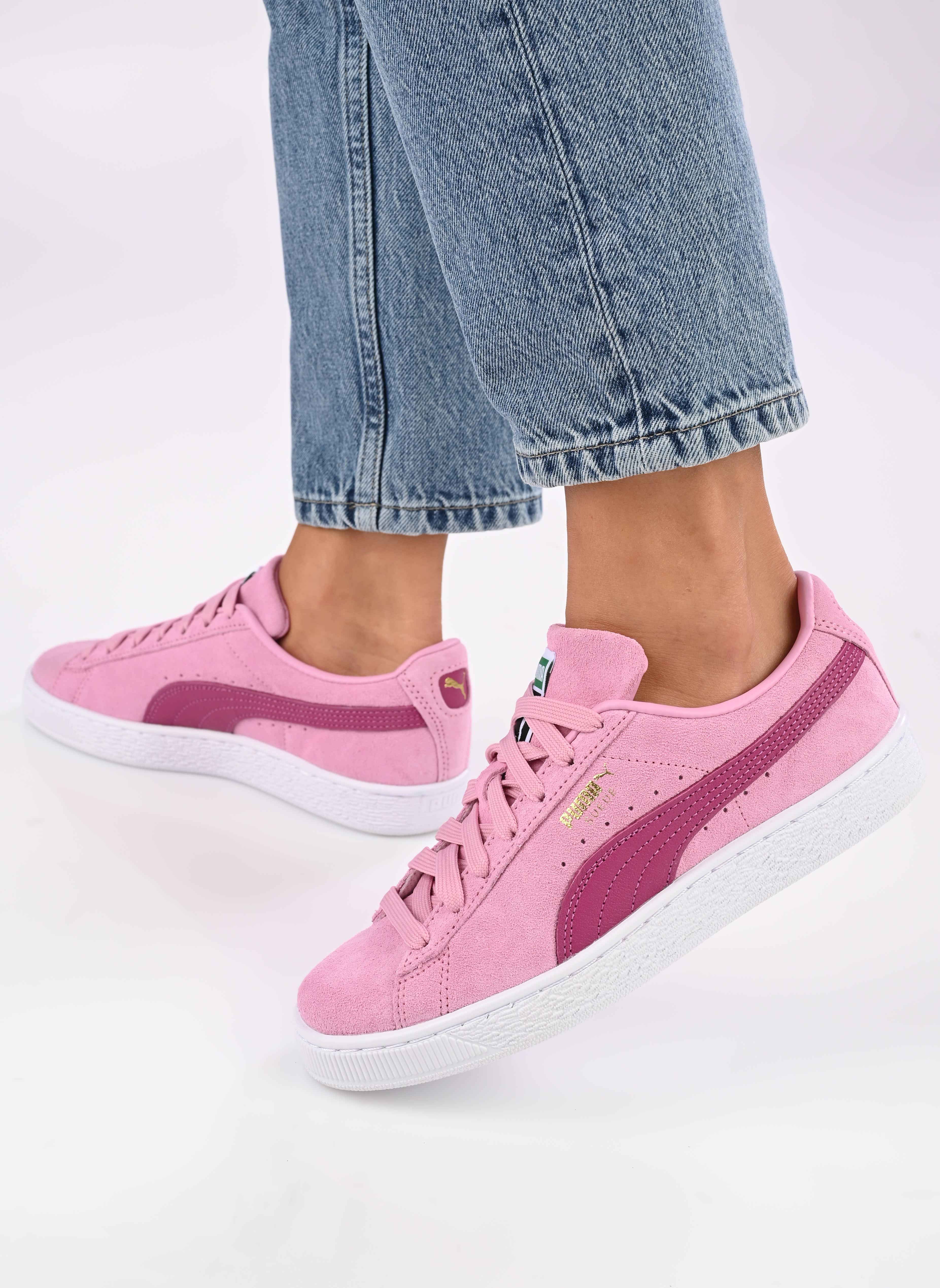 Baskets basses Suede Classic W femme rose Puma Baskets basses Suede Classic W femme rose MAUVED OUT-MAGENTA GLEAM