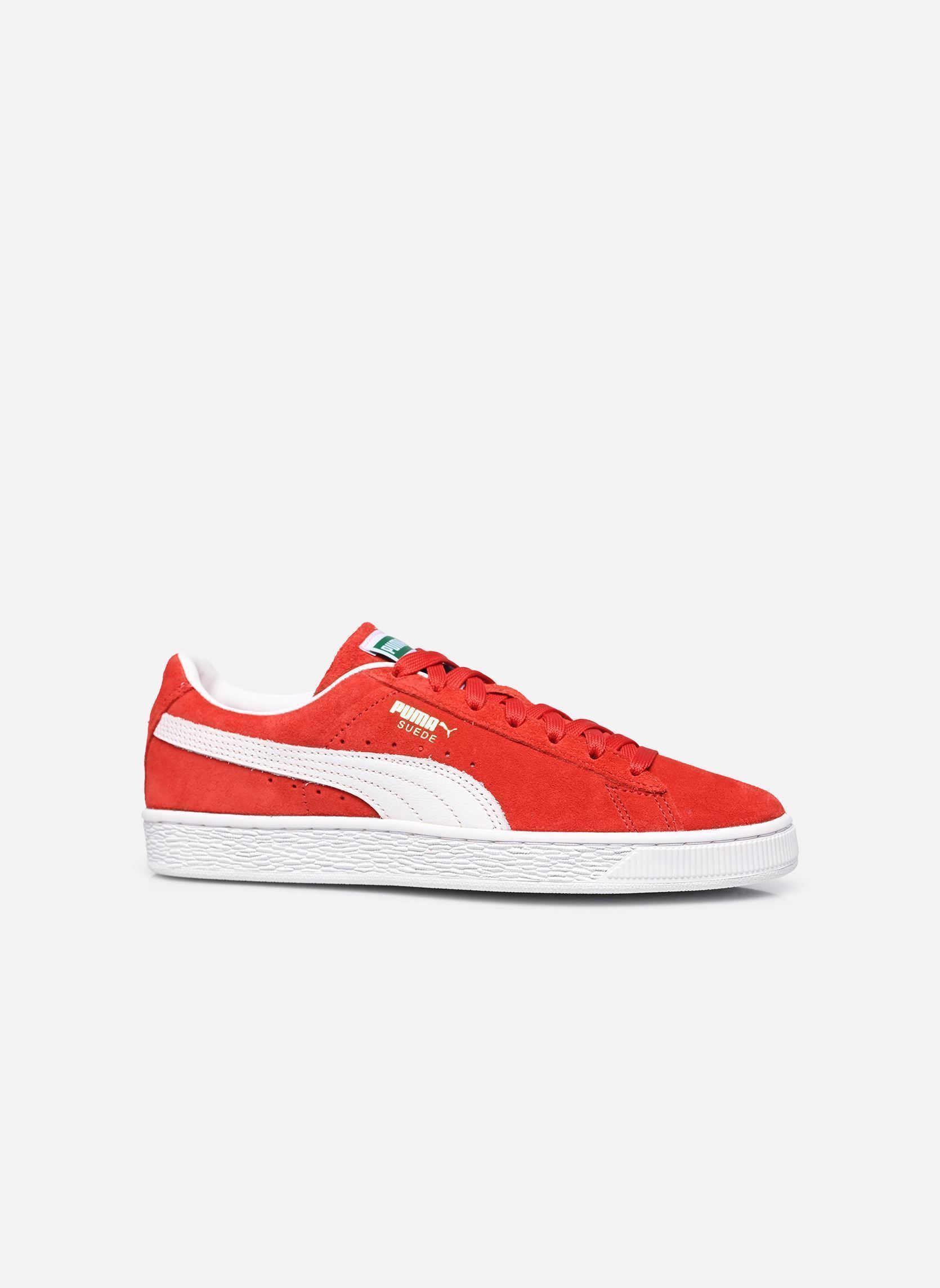 Niedrige Sneaker Suede Classic W damen rot Puma Niedrige Sneaker Suede Classic W damen rot FOR ALL TIME RED-PUMA WHITE