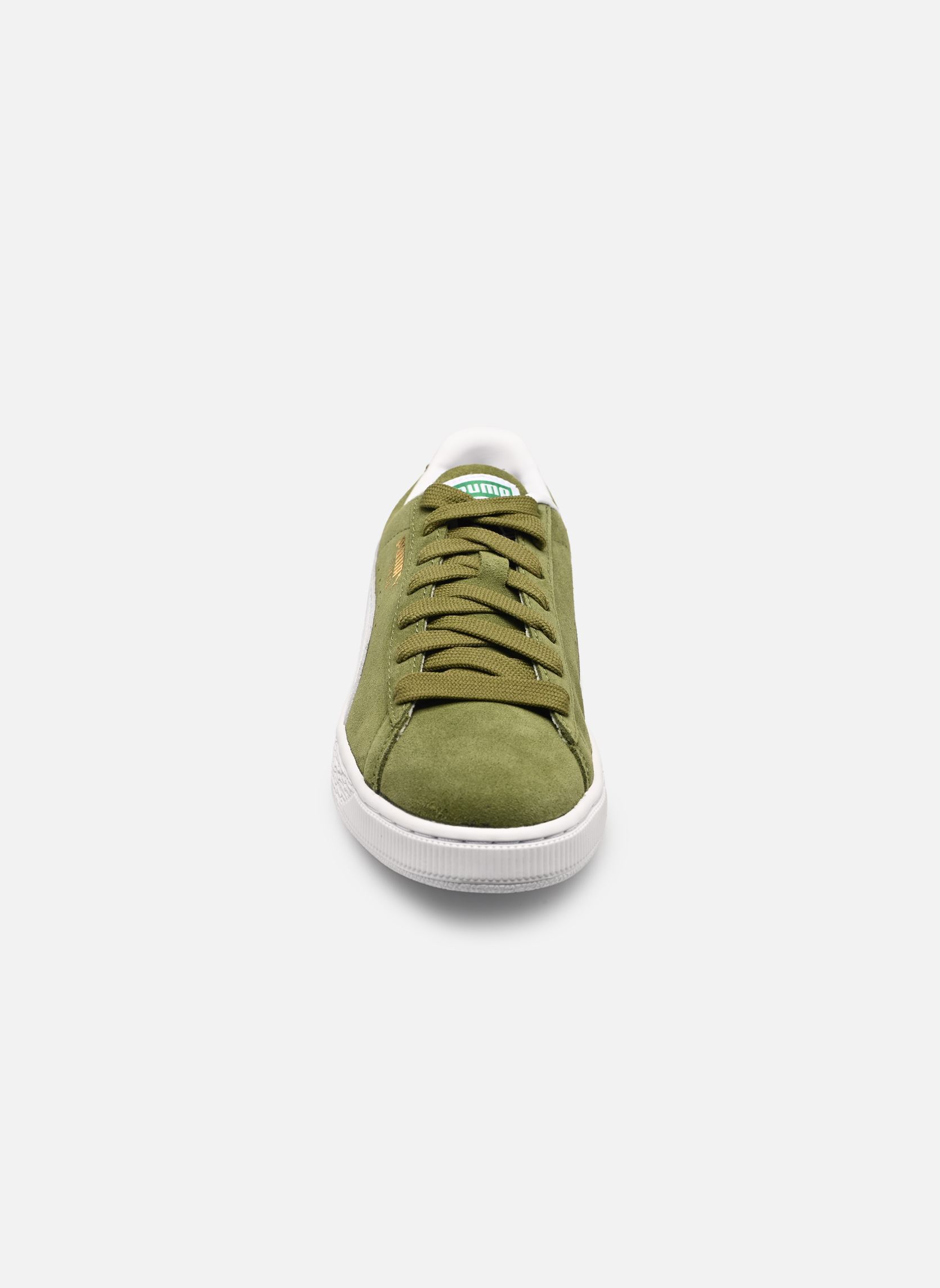 Lage sneakers Suede Classic W dames groen Puma Lage sneakers Suede Classic W dames groen OLIVE GREEN-PUMA WHITE