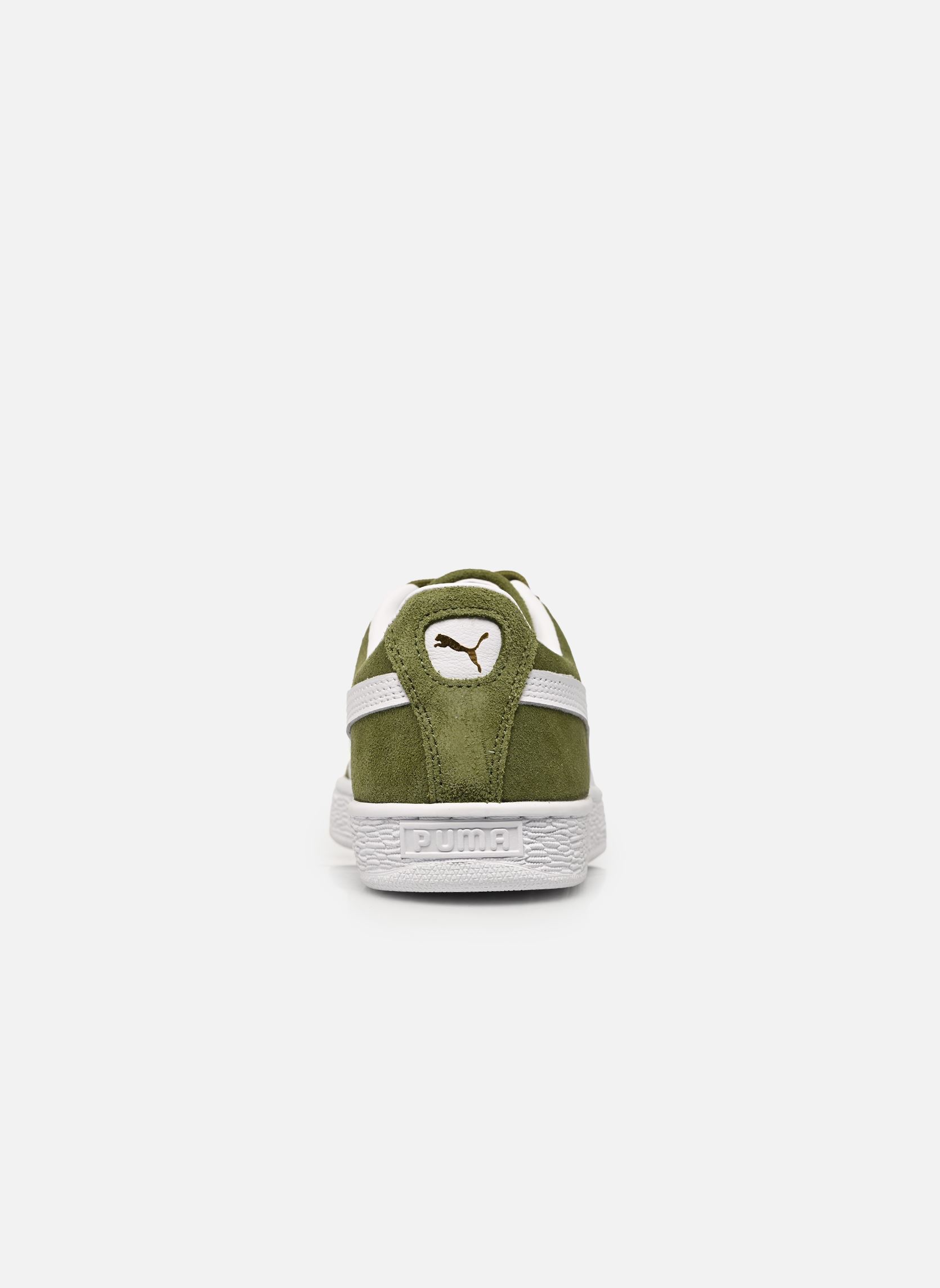 Lage sneakers Suede Classic W dames groen Puma Lage sneakers Suede Classic W dames groen OLIVE GREEN-PUMA WHITE