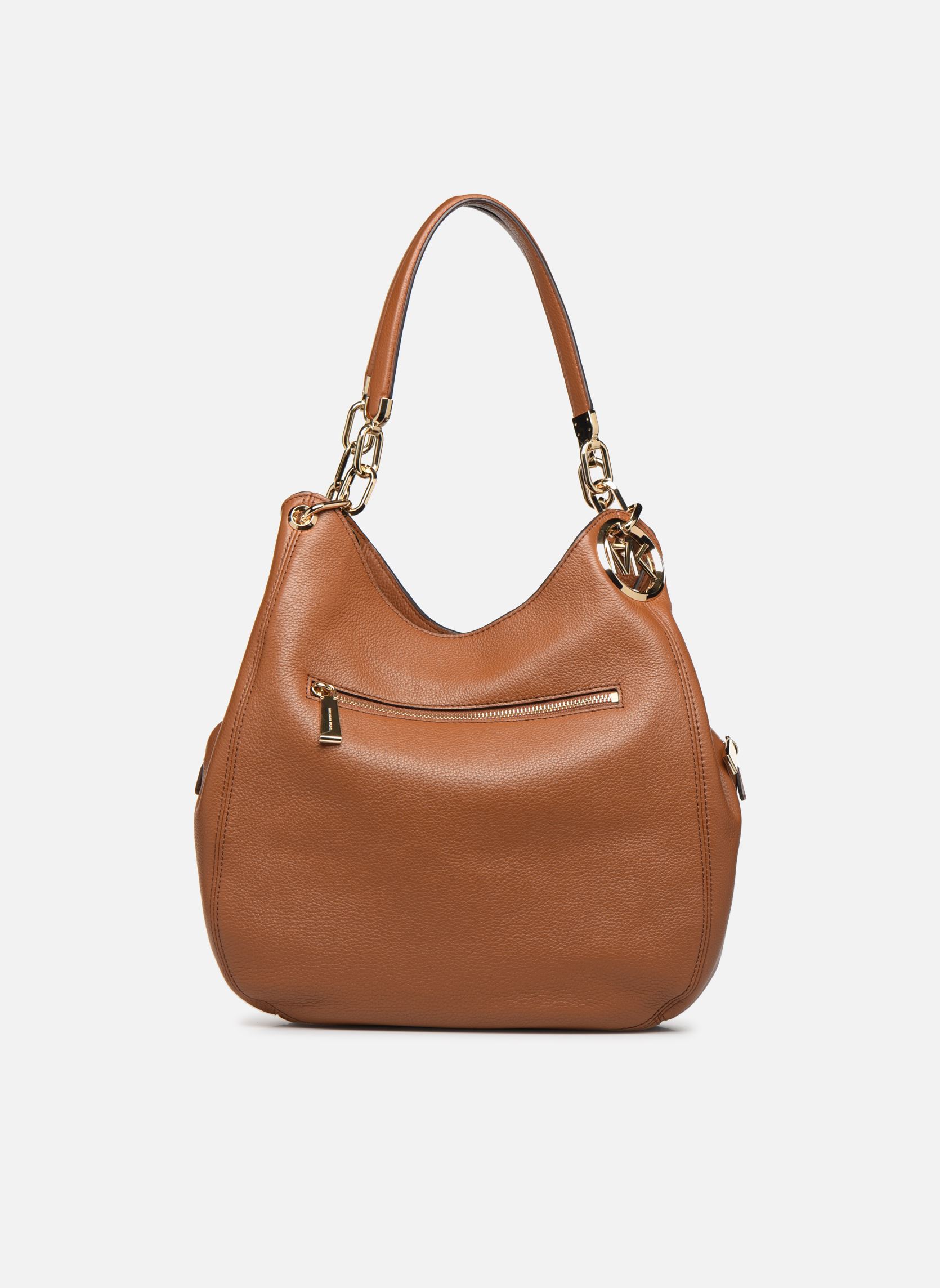 Tassen LILLIE LG CHAIN SHOULDER TOTE dames bruin Michael Michael Kors Tassen LILLIE LG CHAIN SHOULDER TOTE dames bruin Luggage