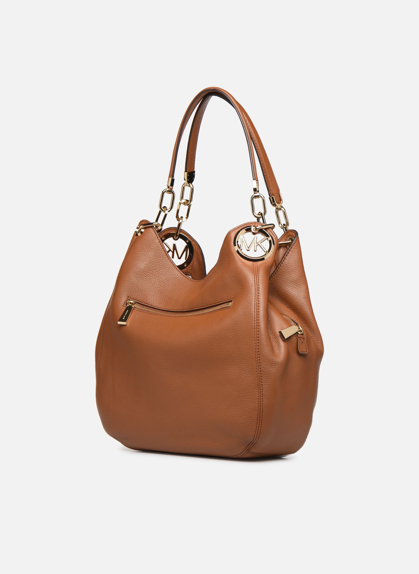 Tassen LILLIE LG CHAIN SHOULDER TOTE dames bruin Michael Michael Kors Tassen LILLIE LG CHAIN SHOULDER TOTE dames bruin Luggage