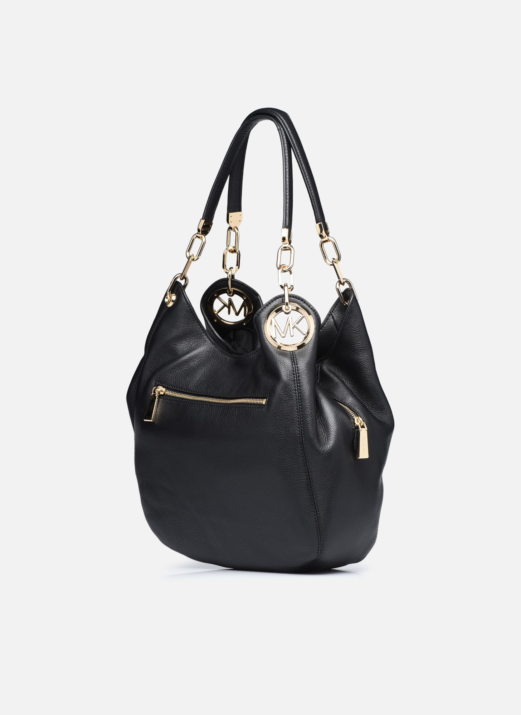 Tassen LILLIE LG CHAIN SHOULDER TOTE dames zwart Michael Michael Kors Tassen LILLIE LG CHAIN SHOULDER TOTE dames zwart BLACK