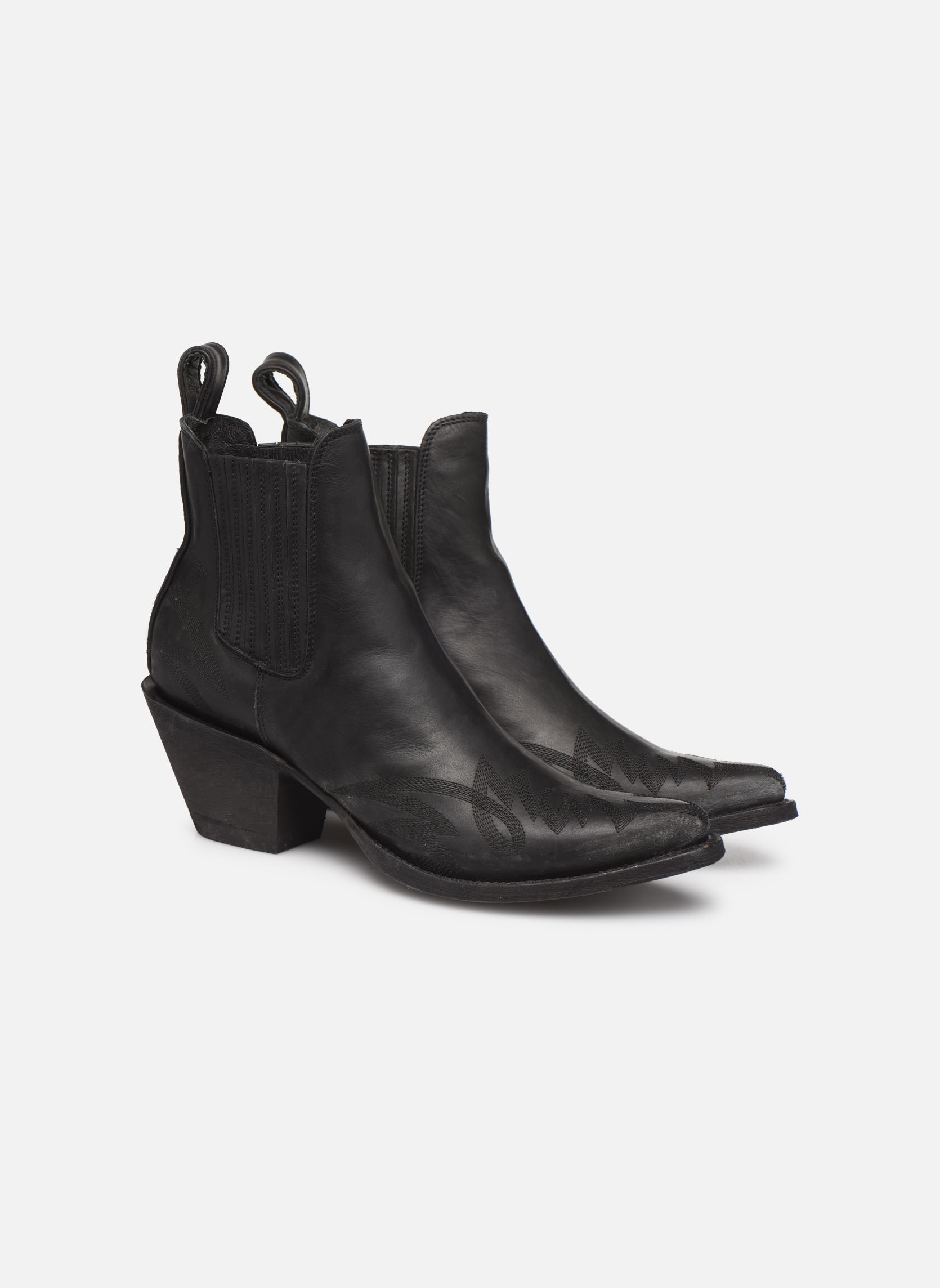 Cowboy boots Gaucho 2 dames zwart Mexicana Cowboy boots Gaucho 2 dames zwart BLACK