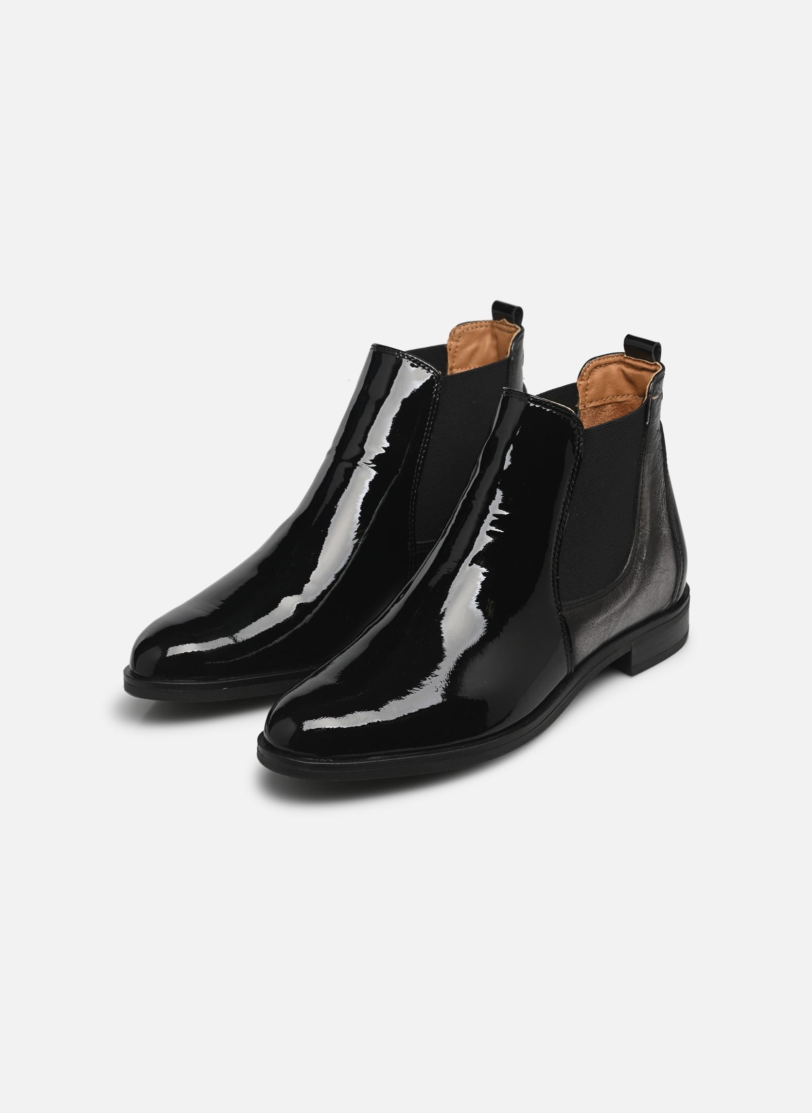 Niedrige Ankle Boots Numeg damen schwarz Georgia Rose Niedrige Ankle Boots Numeg damen schwarz NOIR
