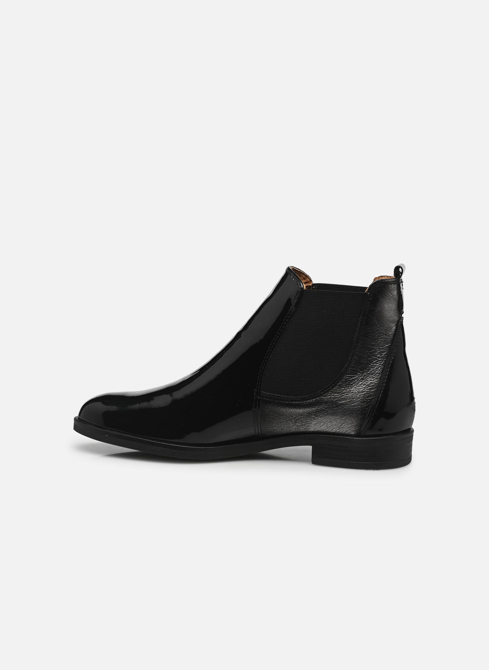 Niedrige Ankle Boots Numeg damen schwarz Georgia Rose Niedrige Ankle Boots Numeg damen schwarz NOIR