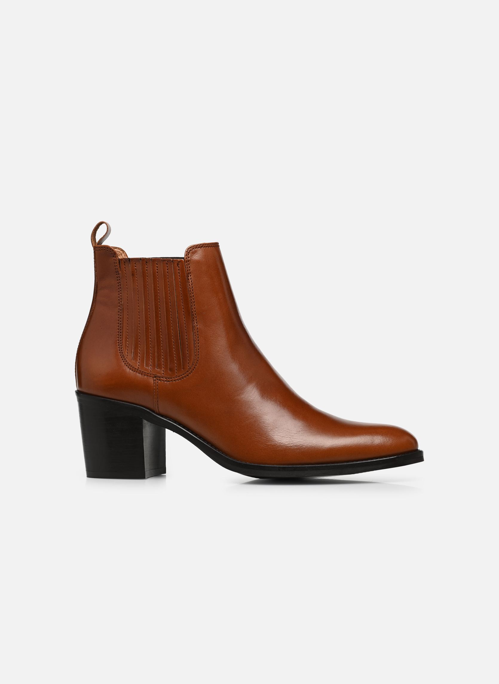 Bottines basses Echupa femme marron Georgia Rose Bottines basses Echupa femme marron Cognac