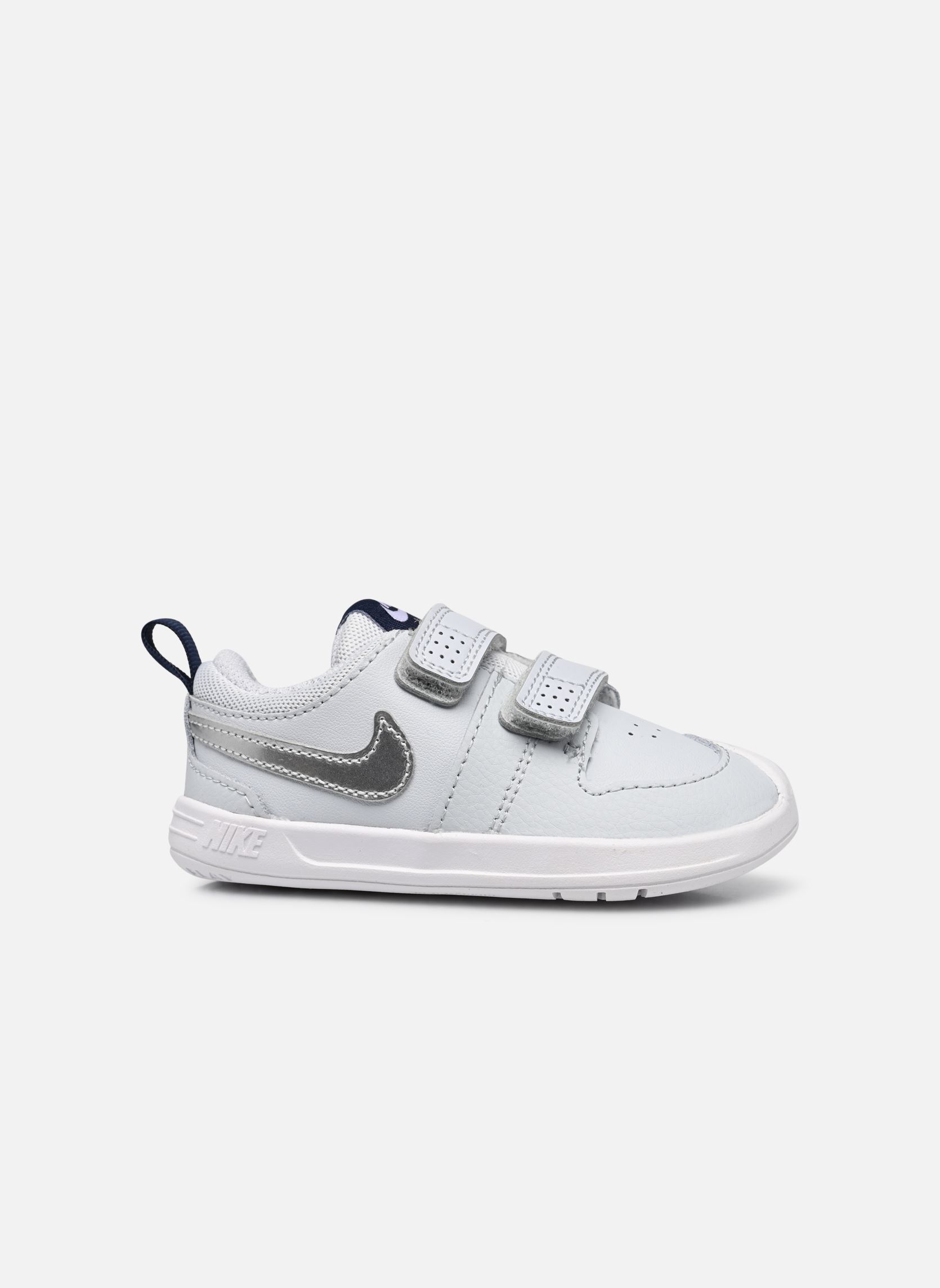Lage sneakers Nike Pico 5 (Tdv) meisjes grijs Nike Lage sneakers Nike Pico 5 (Tdv) meisjes grijs Pure Platinum/Metallic Silver