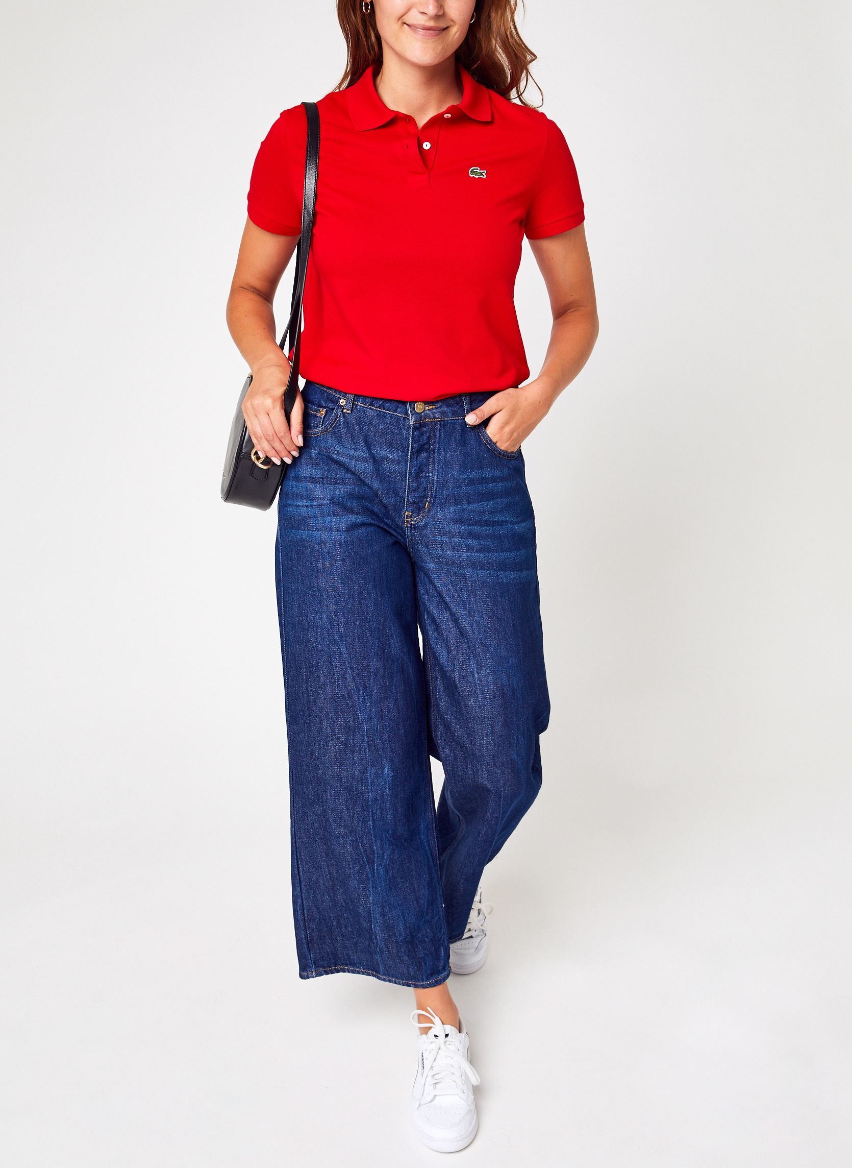 Polo's Polo regular fit Lacoste dames rood Lacoste Polo's Polo regular fit Lacoste dames rood 240 ROUGE