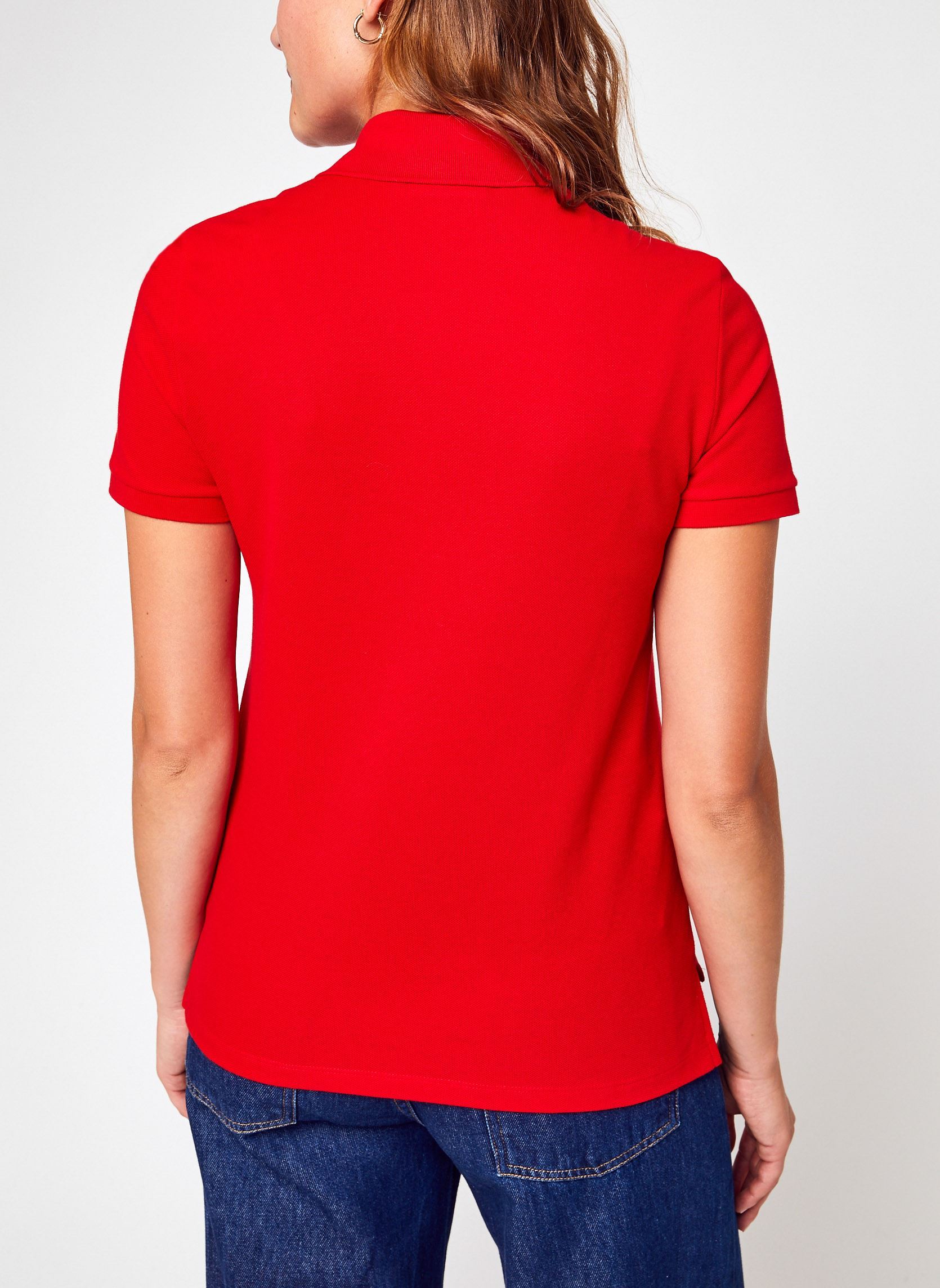 Polo's Polo regular fit Lacoste dames rood Lacoste Polo's Polo regular fit Lacoste dames rood 240 ROUGE