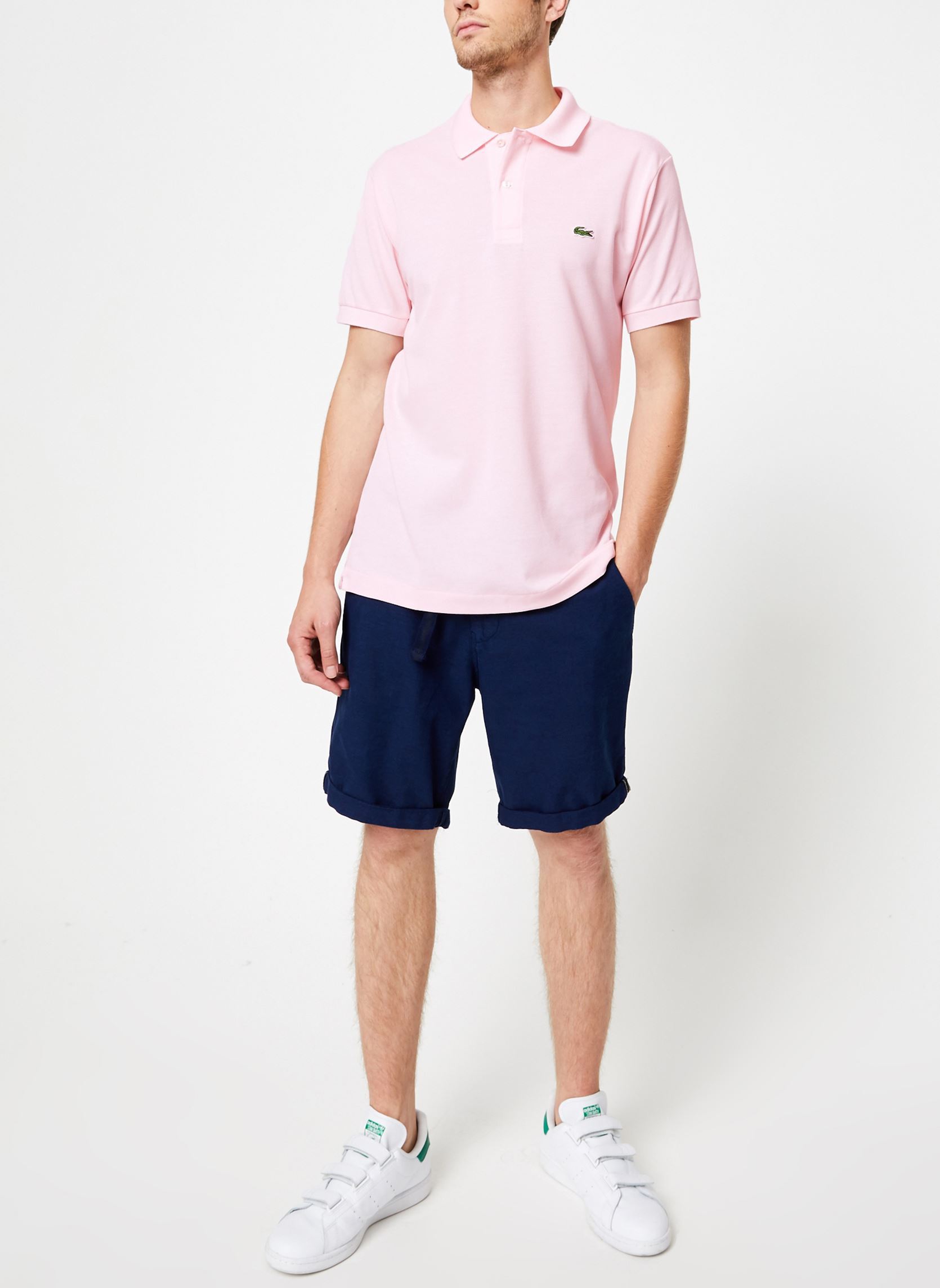 Poloshirts Polo Classique L1212 Manches Courtes herren rosa Lacoste Poloshirts Polo Classique L1212 Manches Courtes herren rosa T03 FLAMANT