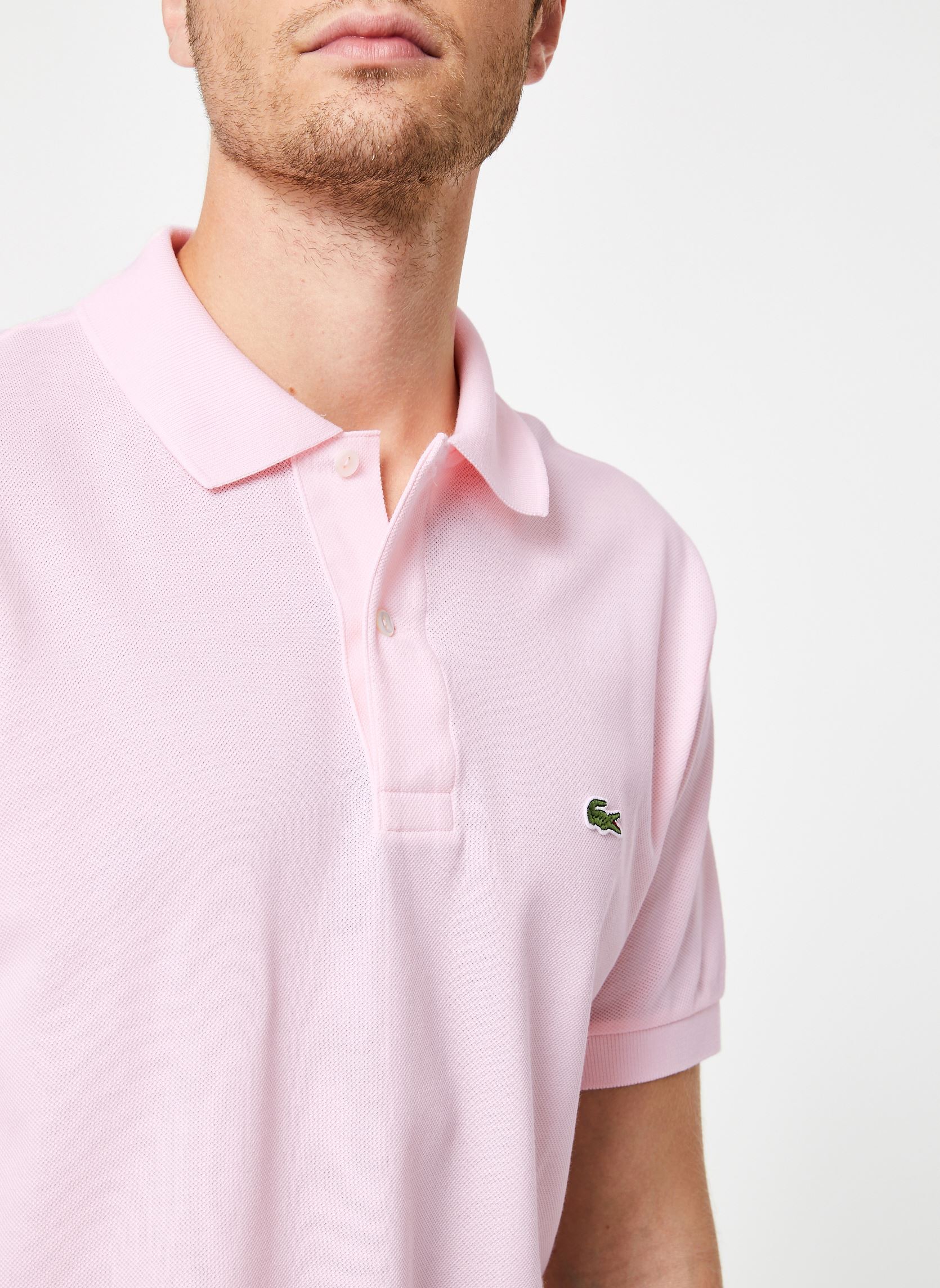 Poloshirts Polo Classique L1212 Manches Courtes herren rosa Lacoste Poloshirts Polo Classique L1212 Manches Courtes herren rosa T03 FLAMANT