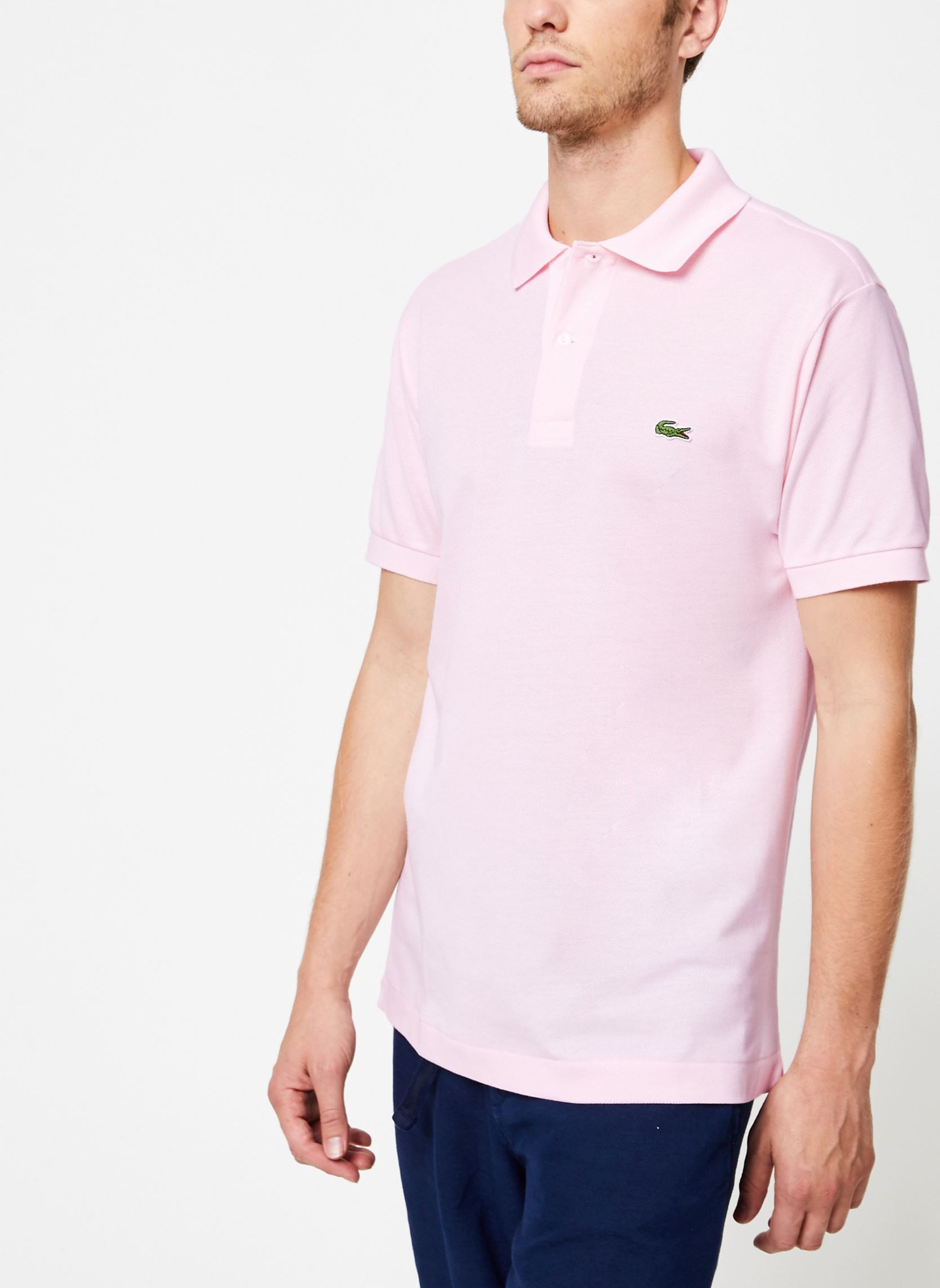 Poloshirts Polo Classique L1212 Manches Courtes herren rosa Lacoste Poloshirts Polo Classique L1212 Manches Courtes herren rosa T03 FLAMANT
