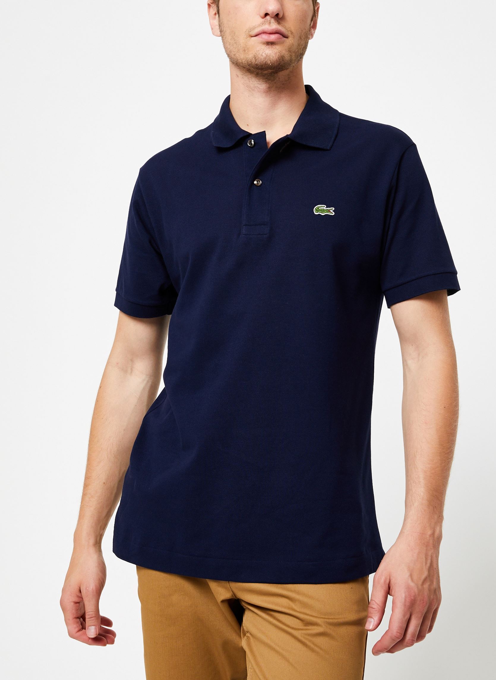 Polos Polo Classique L1212 Manches Courtes homme bleu Lacoste Polos Polo Classique L1212 Manches Courtes homme bleu 166 MARINE