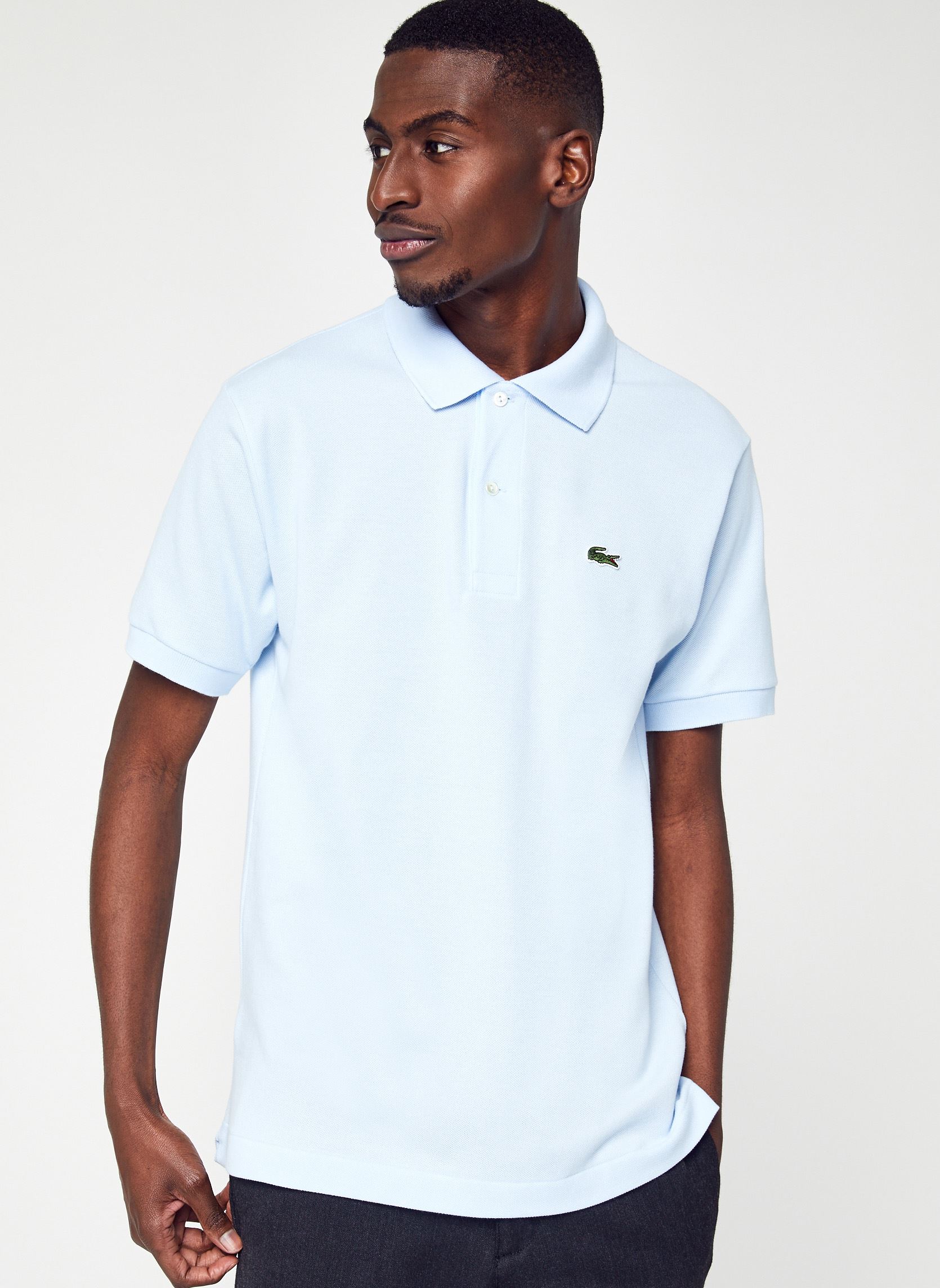 Polos Polo Classique L1212 Manches Courtes homme bleu Lacoste Polos Polo Classique L1212 Manches Courtes homme bleu T01 RUISSEAU