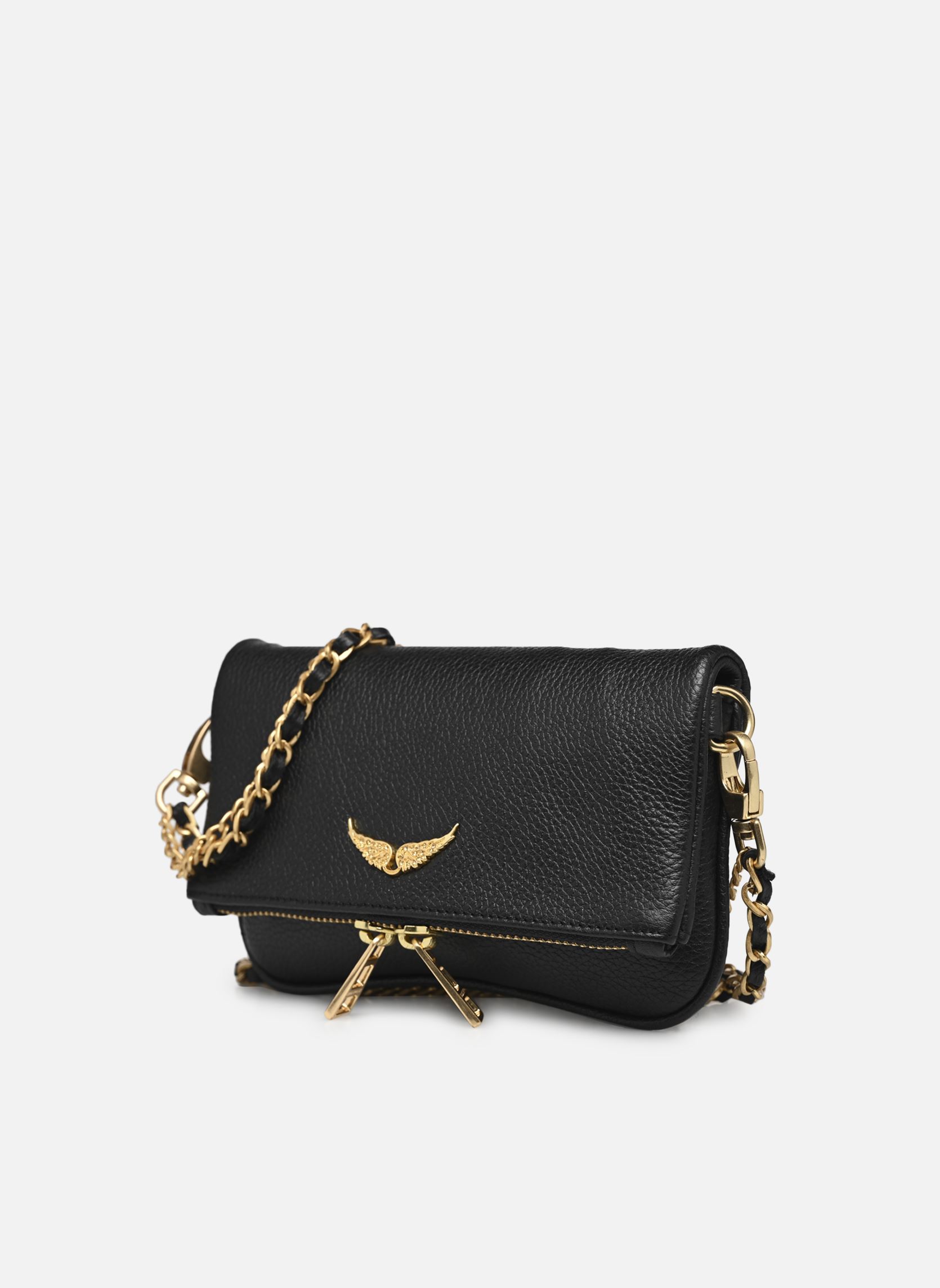 Borse a tracolla Rock Nano donna nero Zadig & Voltaire Borse a tracolla Rock Nano donna nero NOIR GOLD
