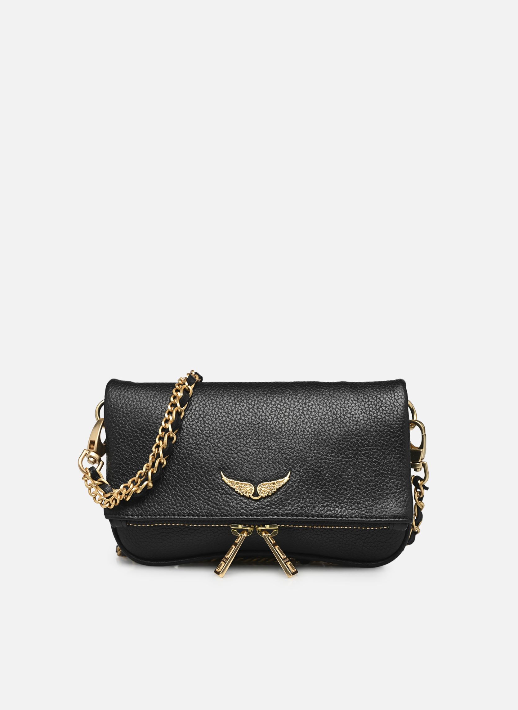 Borse a tracolla Rock Nano donna nero Zadig & Voltaire Borse a tracolla Rock Nano donna nero NOIR GOLD