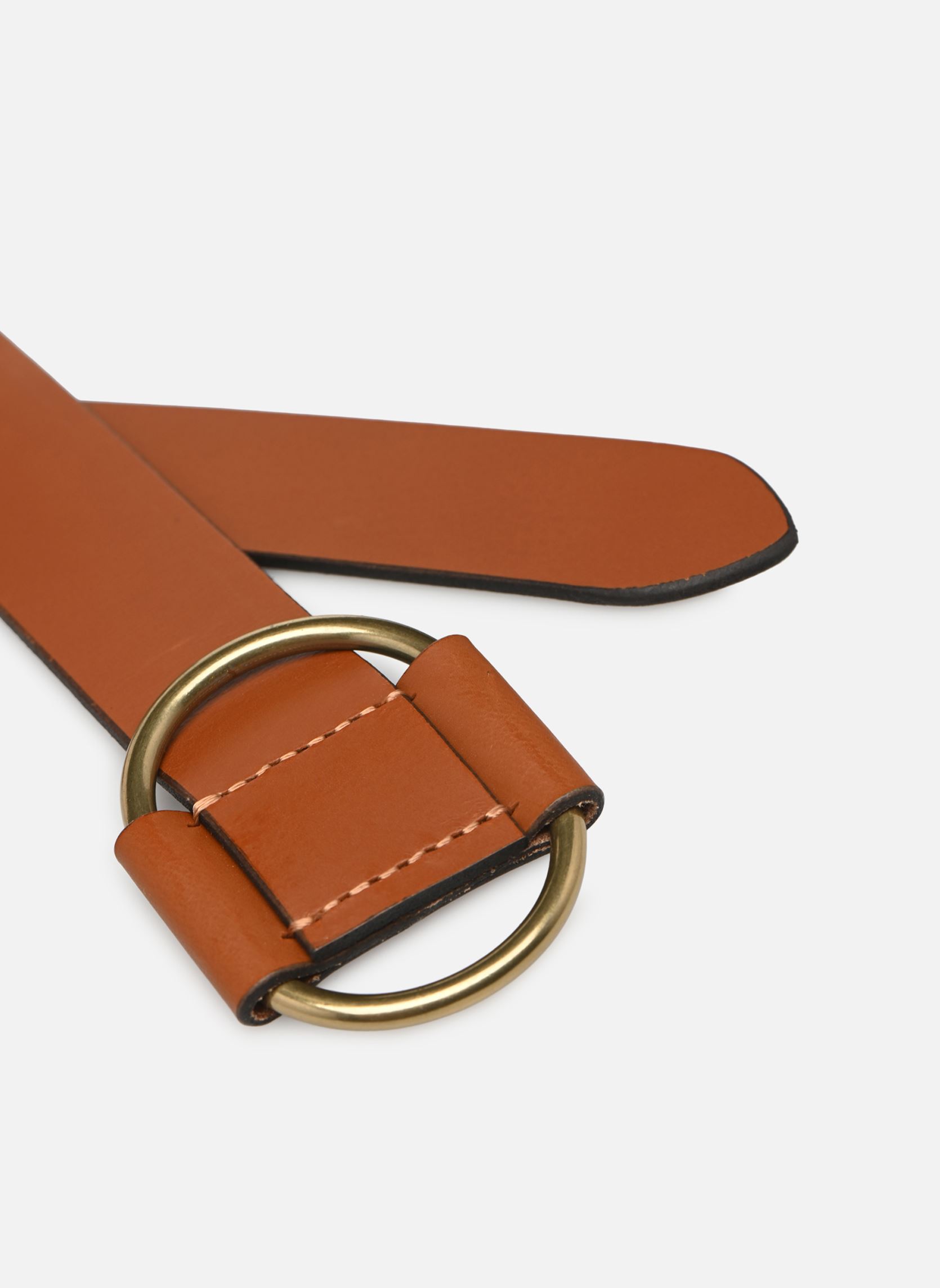 Ceintures PILJA LEATHER JEANS BELT 3,2cm femme marron Pieces Ceintures PILJA LEATHER JEANS BELT 3,2cm femme marron Root Beer