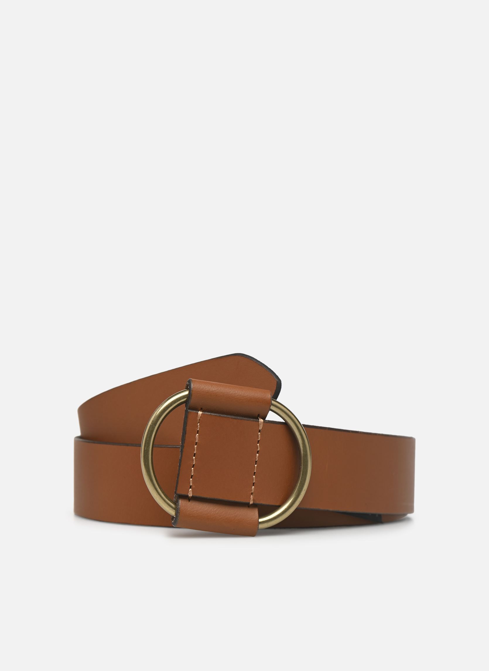 Ceintures PILJA LEATHER JEANS BELT 3,2cm femme marron Pieces Ceintures PILJA LEATHER JEANS BELT 3,2cm femme marron Root Beer