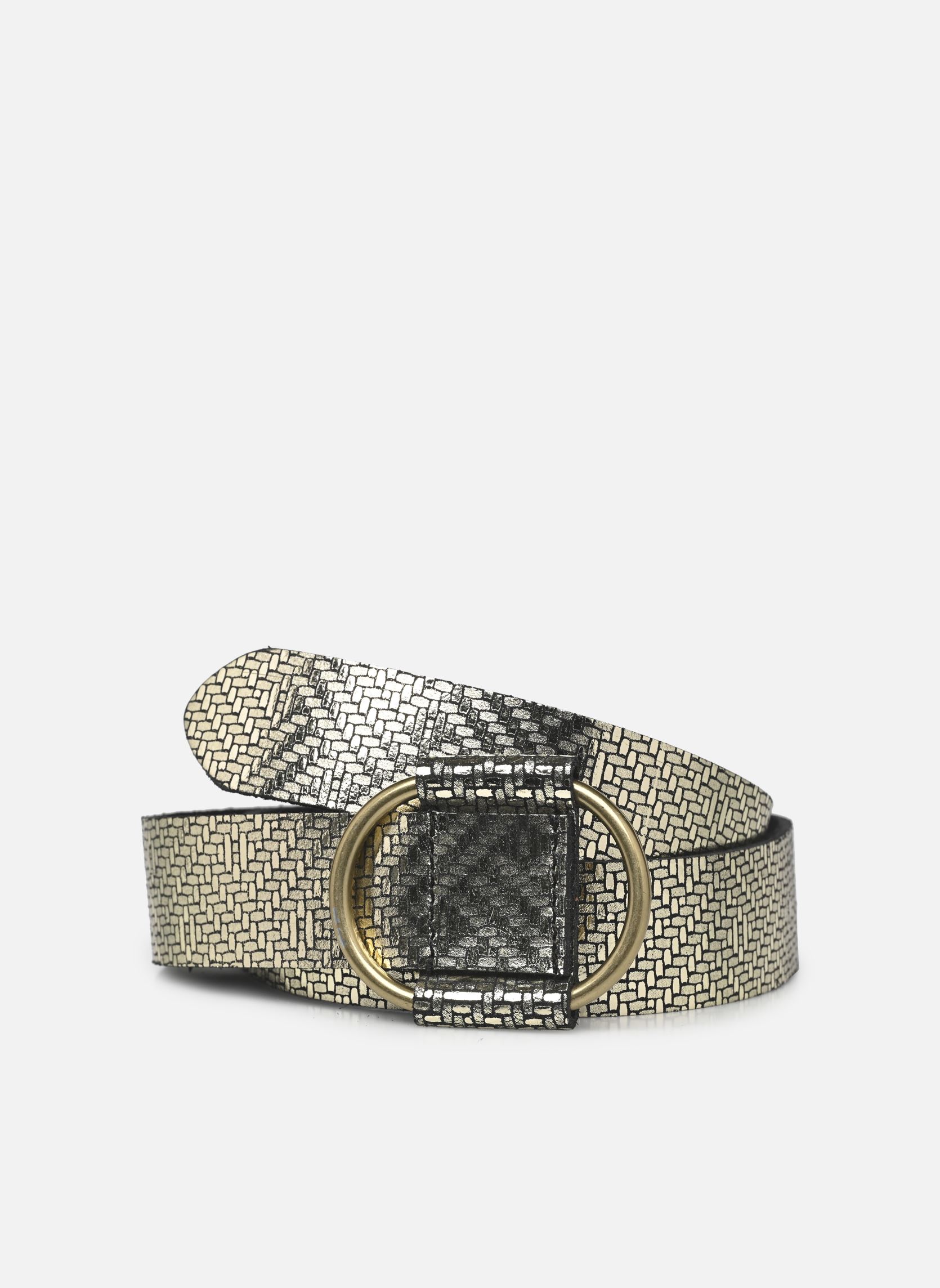 Gürtel PILJA LEATHER JEANS BELT 3,2cm damen silber Pieces Gürtel PILJA LEATHER JEANS BELT 3,2cm damen silber GOLD COLOUR METAL