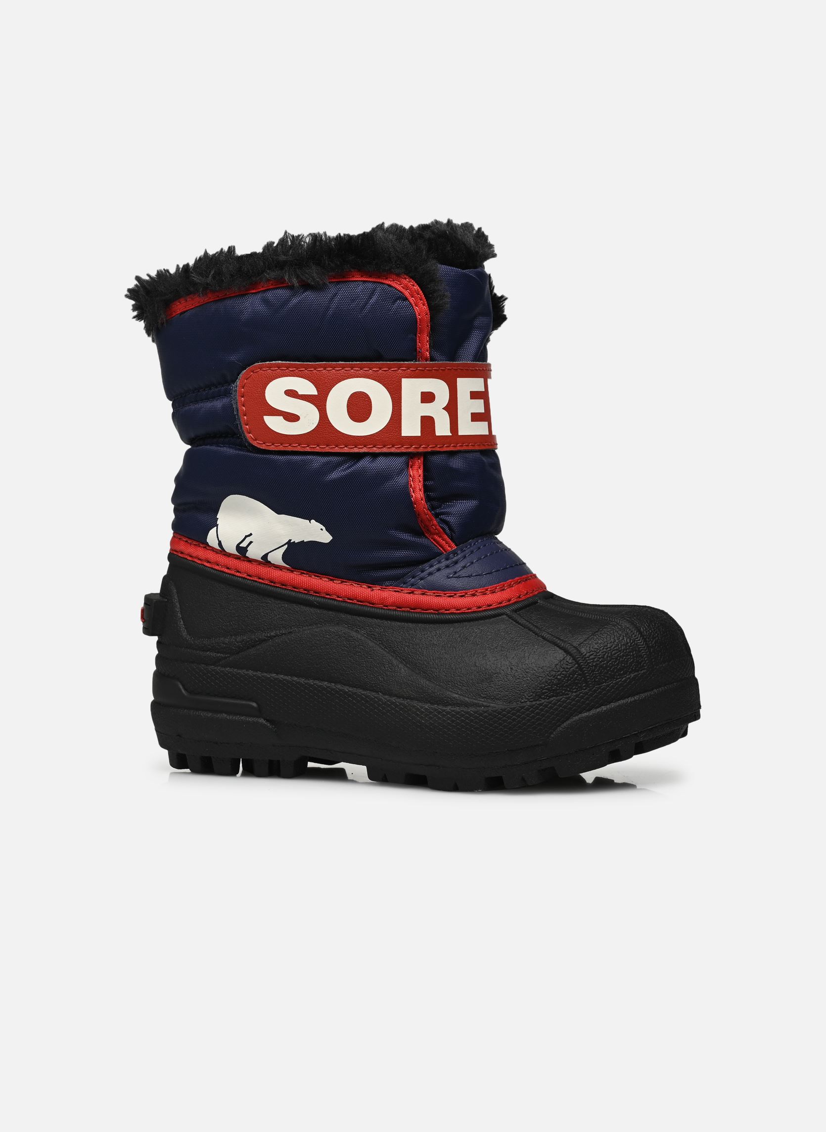 Bottes de neige Childrens Snow Commander bleu Sorel Bottes de neige Childrens Snow Commander bleu NOCTURNAL / SAIL RED