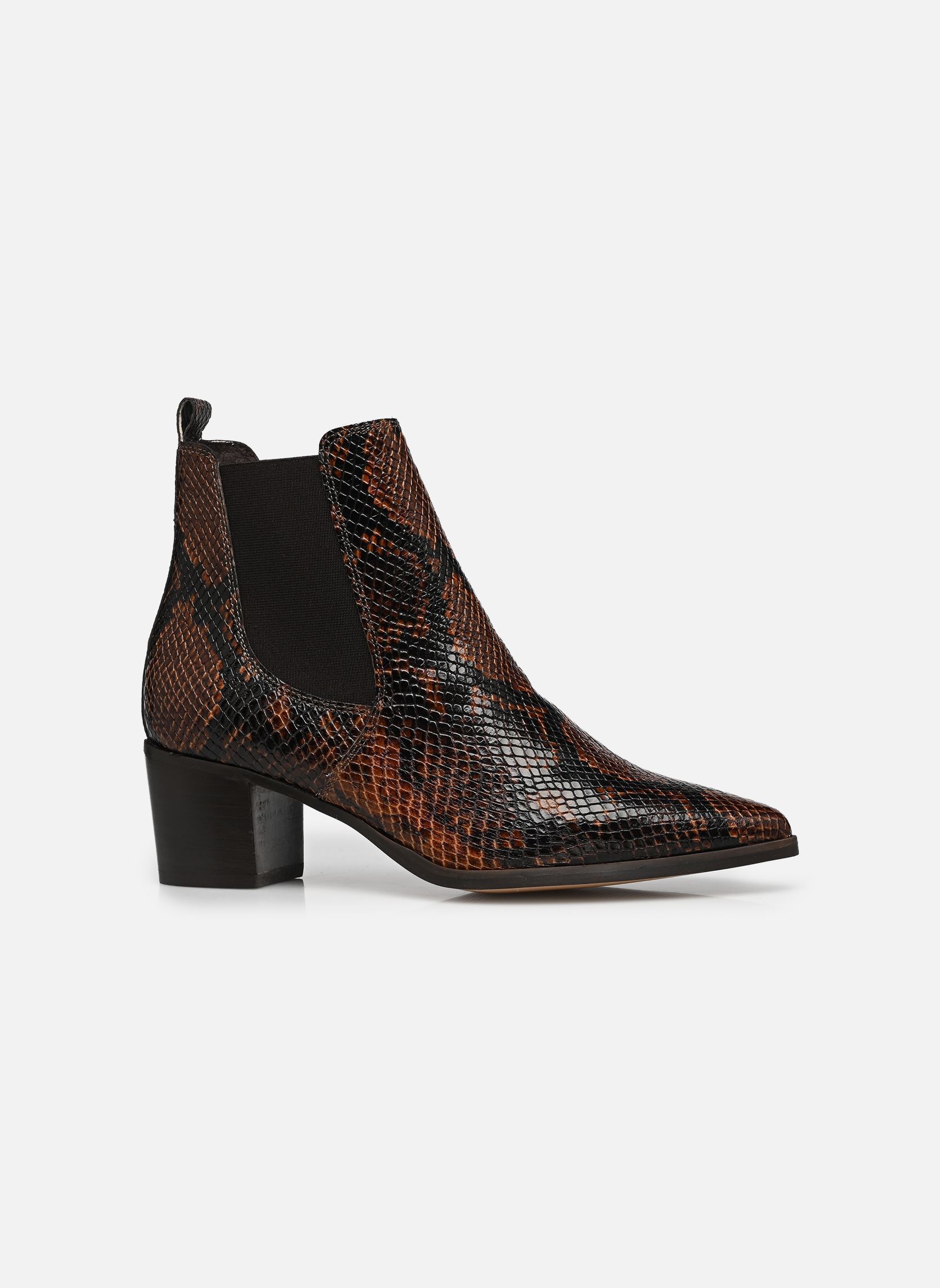Bottines santiags Chuta femme marron Georgia Rose Bottines santiags Chuta femme marron COGNAC