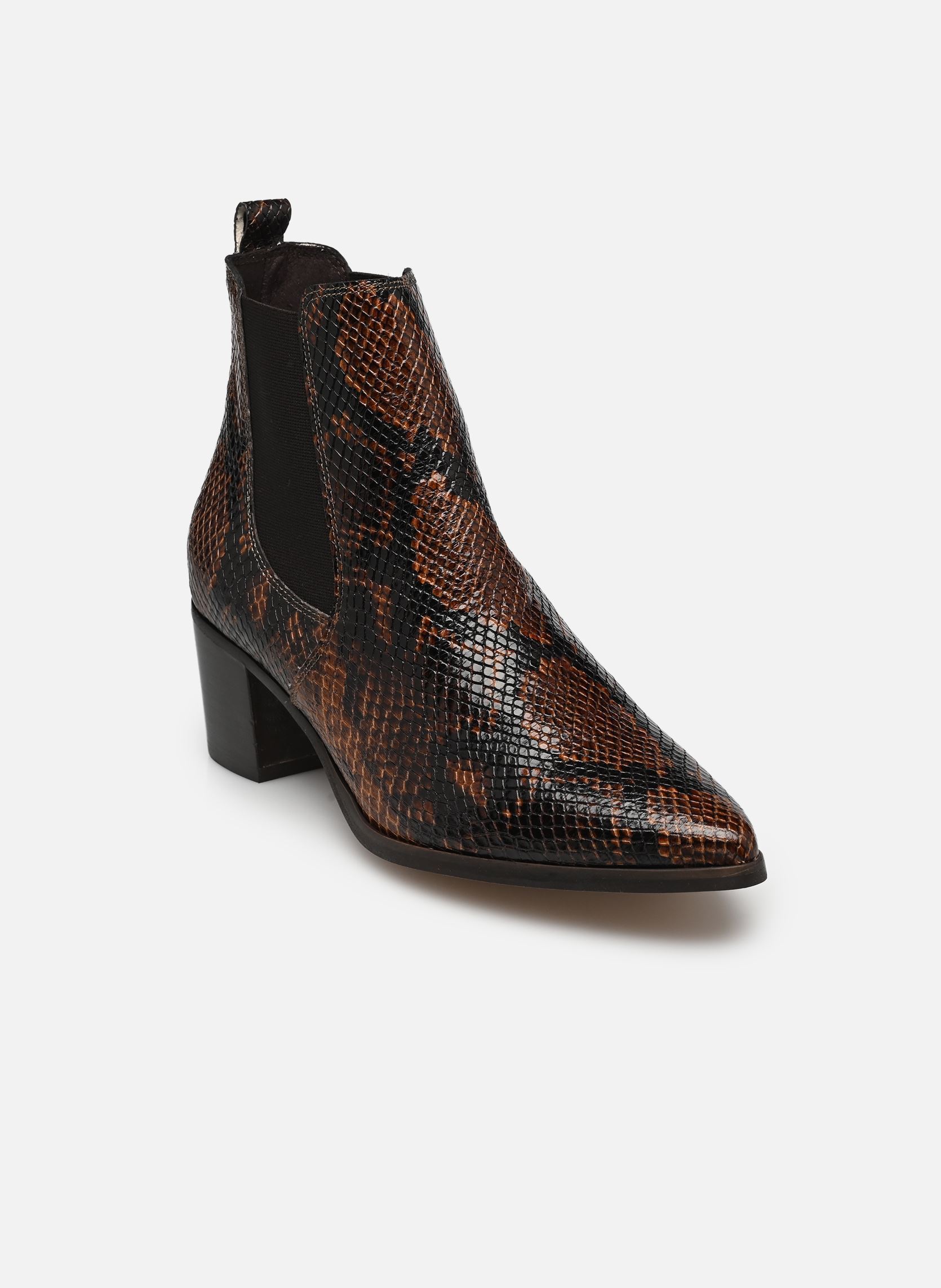 Bottines santiags Chuta femme marron Georgia Rose Bottines santiags Chuta femme marron COGNAC