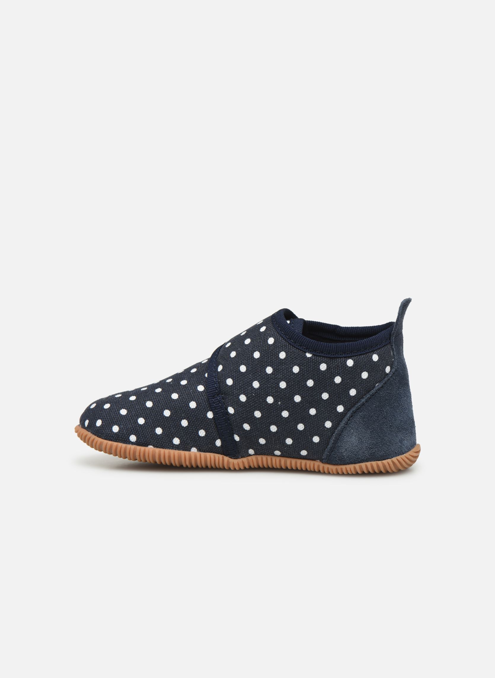 Pantoffels Stans - Slim Fit meisjes blauw Giesswein Pantoffels Stans - Slim Fit meisjes blauw DUNKELBLAU