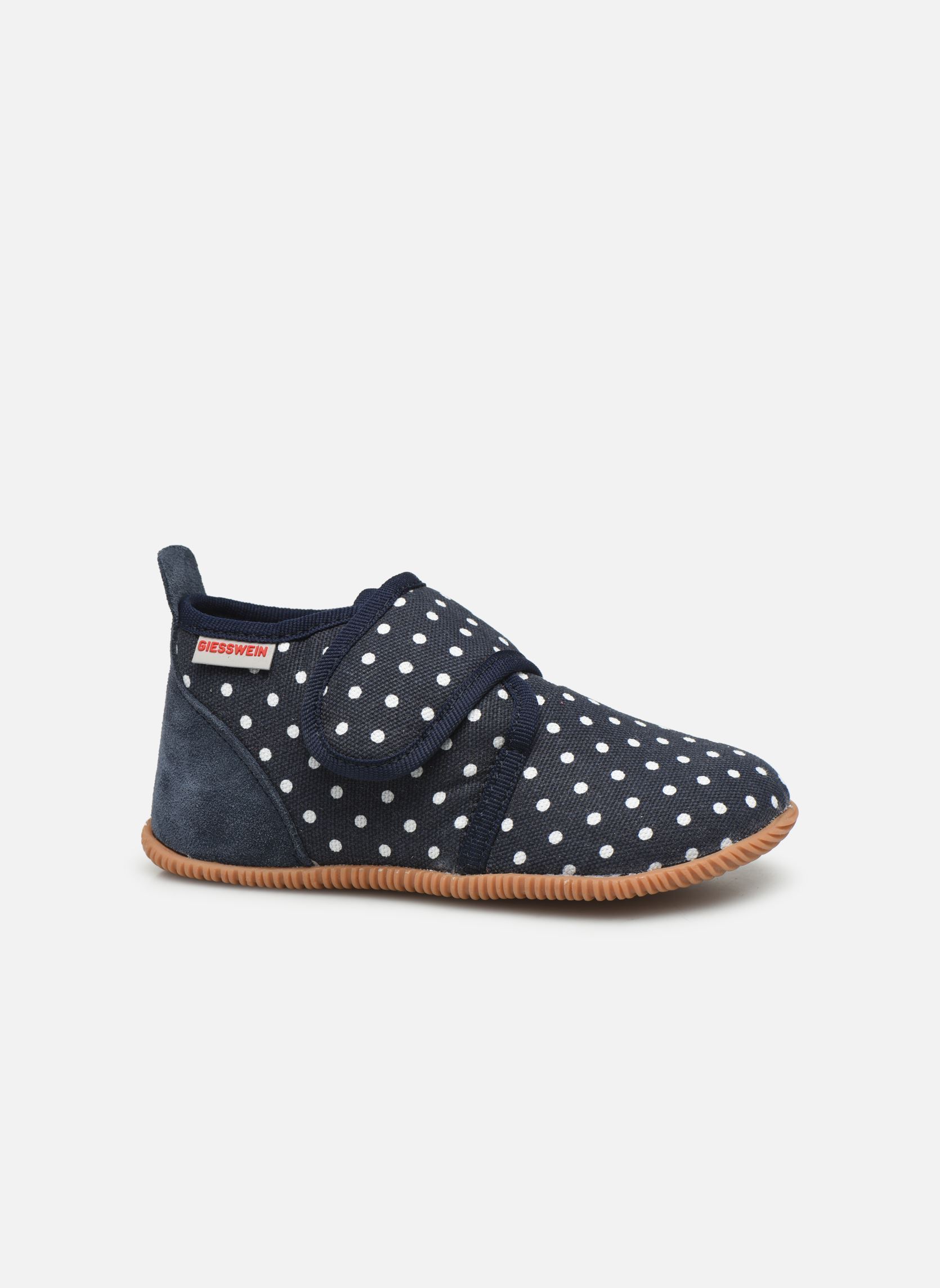 Pantoffels Stans - Slim Fit meisjes blauw Giesswein Pantoffels Stans - Slim Fit meisjes blauw DUNKELBLAU