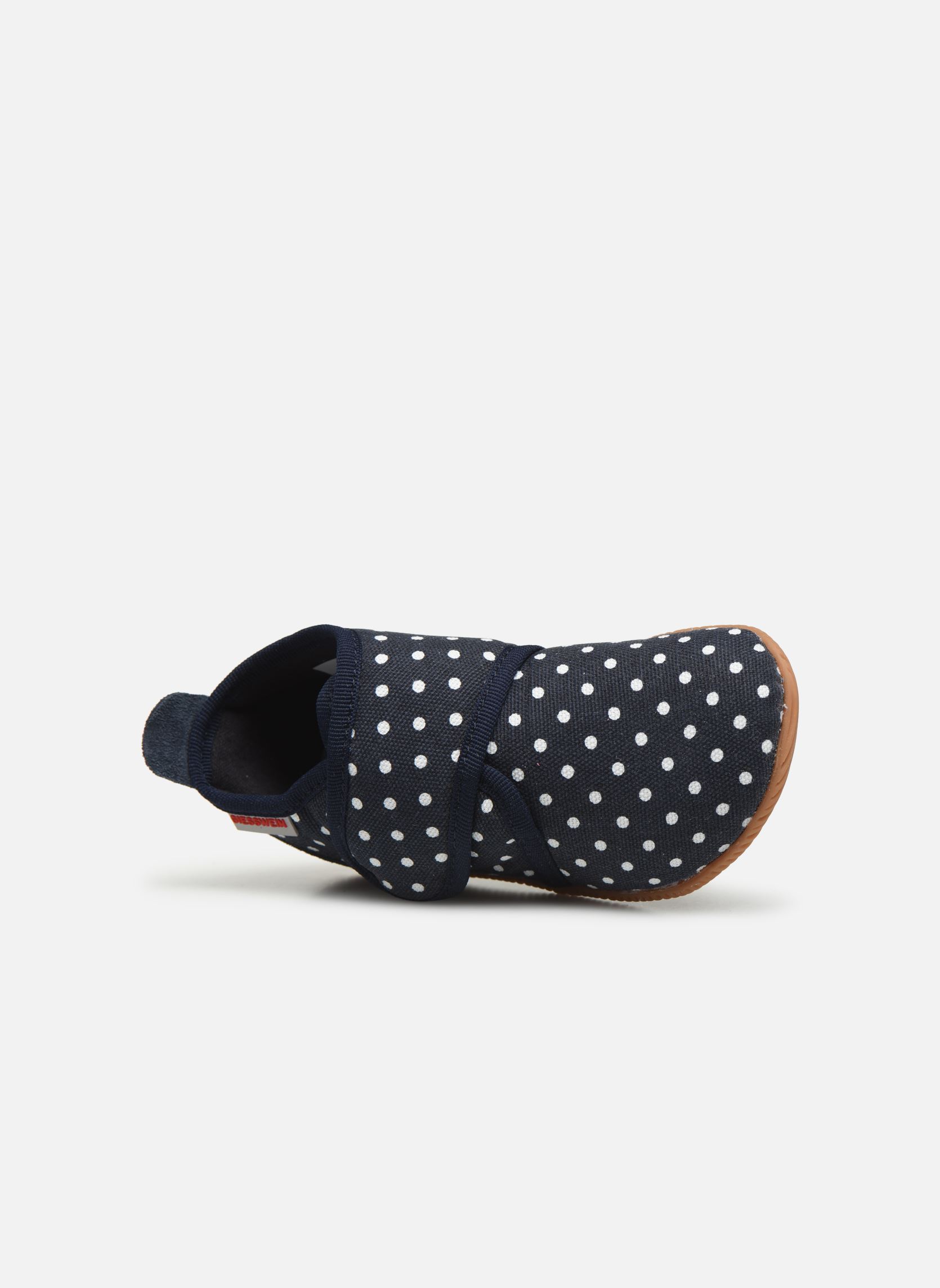 Pantoffels Stans - Slim Fit meisjes blauw Giesswein Pantoffels Stans - Slim Fit meisjes blauw DUNKELBLAU
