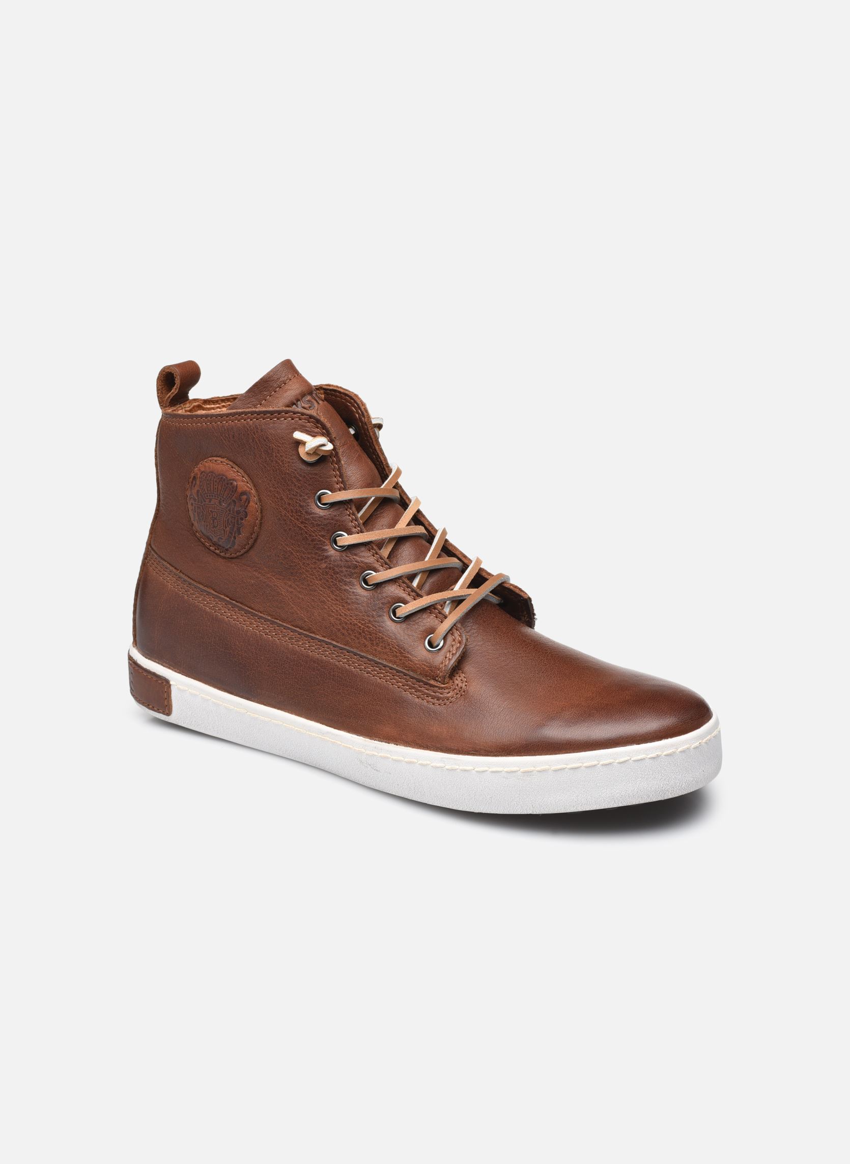 Knöchelhohe Sneaker AM02 herren braun Blackstone Knöchelhohe Sneaker AM02 herren braun OLD YELLOW 2