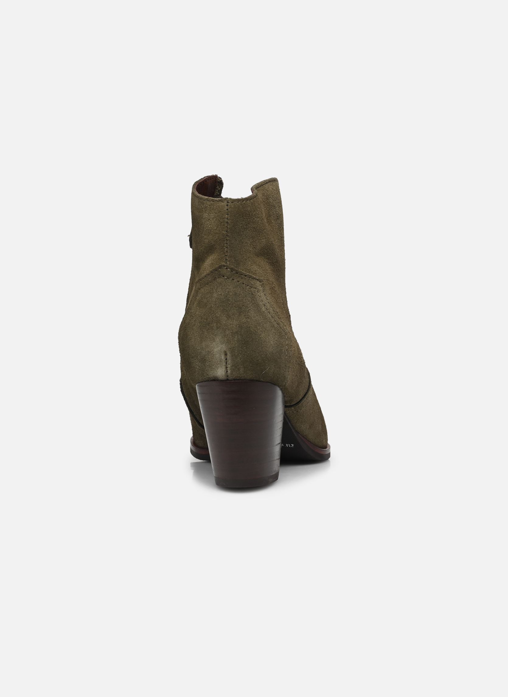Niedrige Ankle Boots FIONA 60 damen grün Anonymous Copenhagen Niedrige Ankle Boots FIONA 60 damen grün CALF SUEDE MOSS GREEN