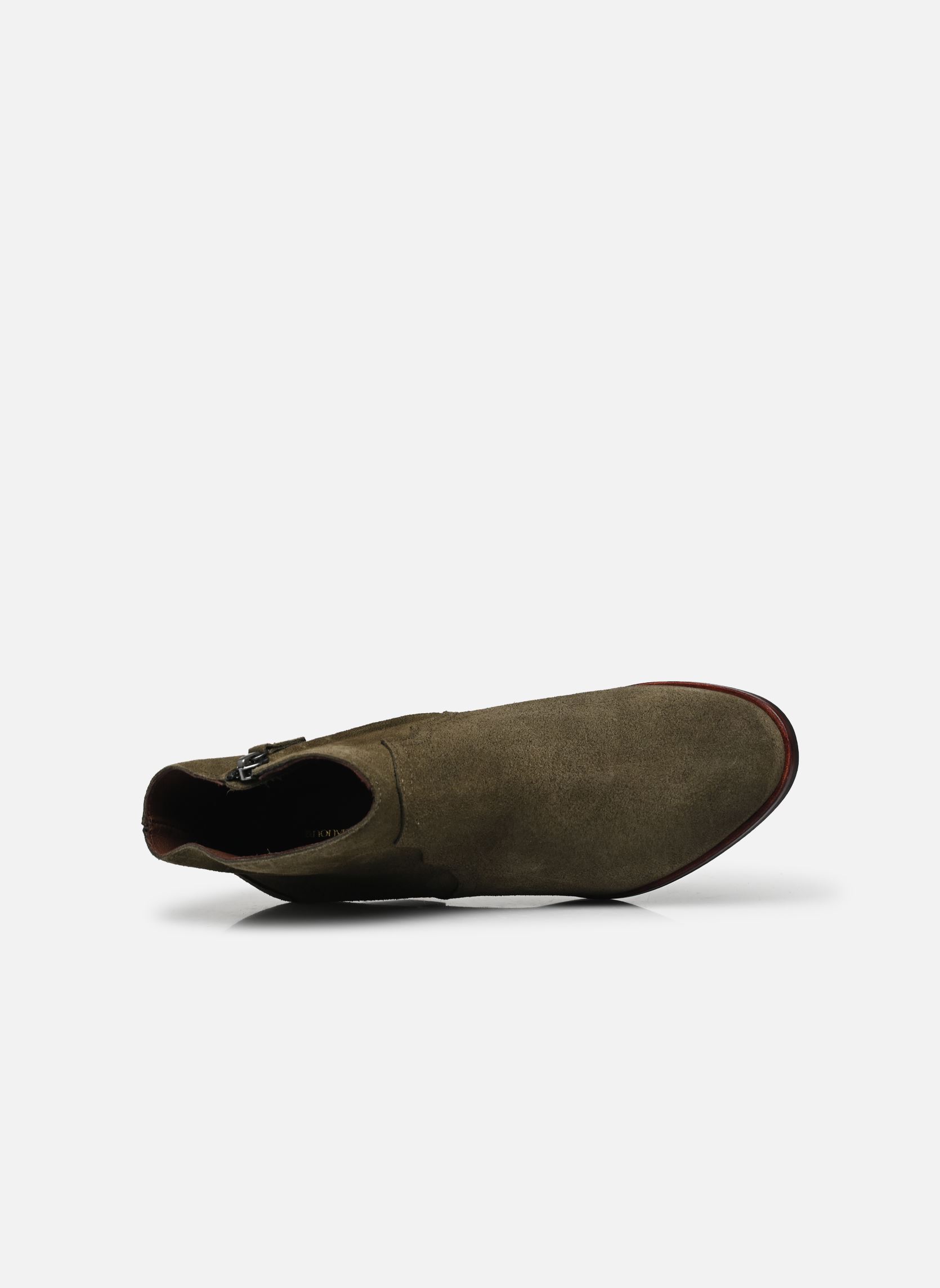 Niedrige Ankle Boots FIONA 60 damen grün Anonymous Copenhagen Niedrige Ankle Boots FIONA 60 damen grün CALF SUEDE MOSS GREEN
