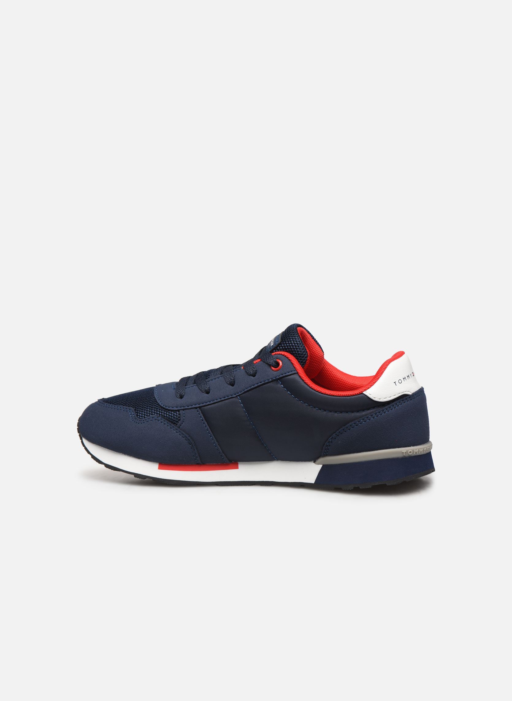 Baskets hautes Flag Low Cut Lace-Up garçon bleu Tommy Hilfiger Baskets hautes Flag Low Cut Lace-Up garçon bleu Blue