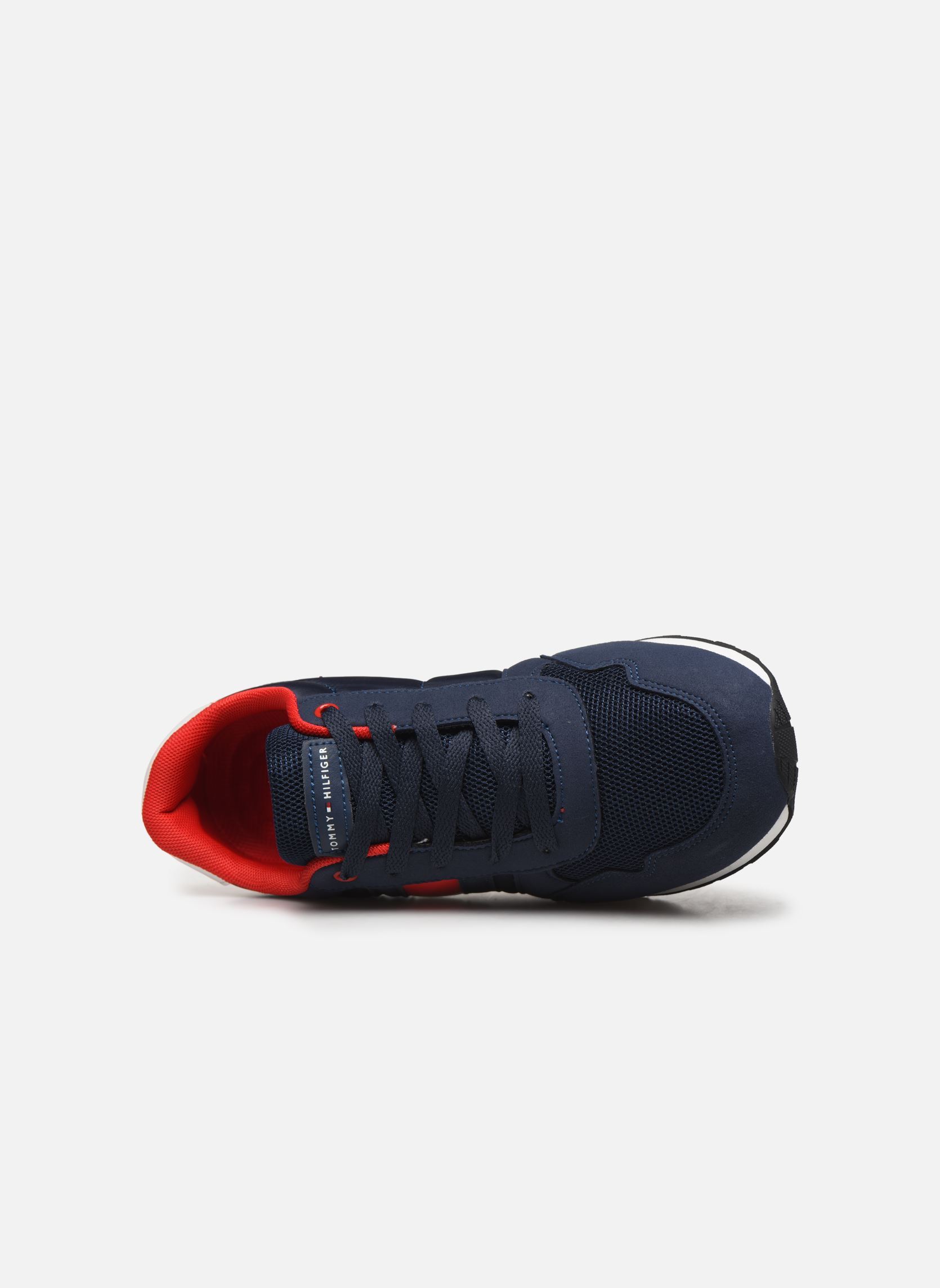 Baskets hautes Flag Low Cut Lace-Up garçon bleu Tommy Hilfiger Baskets hautes Flag Low Cut Lace-Up garçon bleu Blue