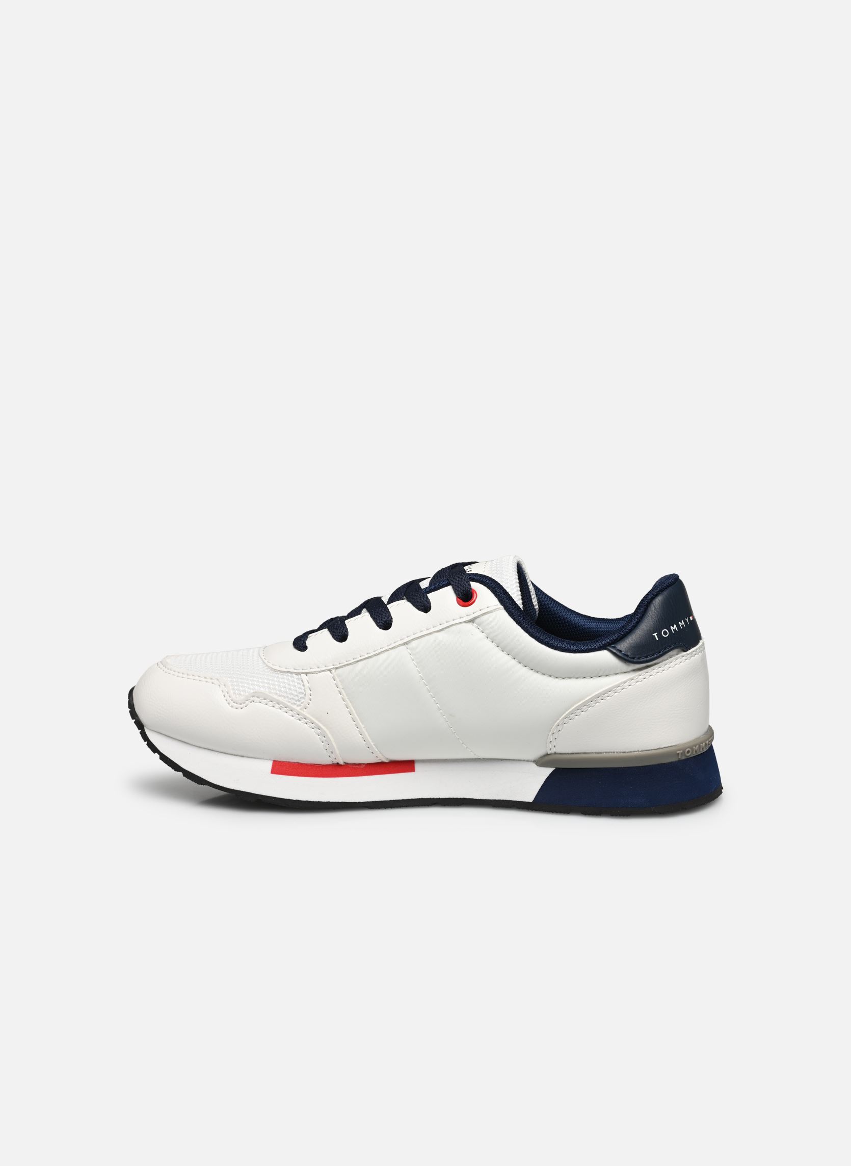 Baskets hautes Flag Low Cut Lace-Up garçon blanc Tommy Hilfiger Baskets hautes Flag Low Cut Lace-Up garçon blanc White/blue
